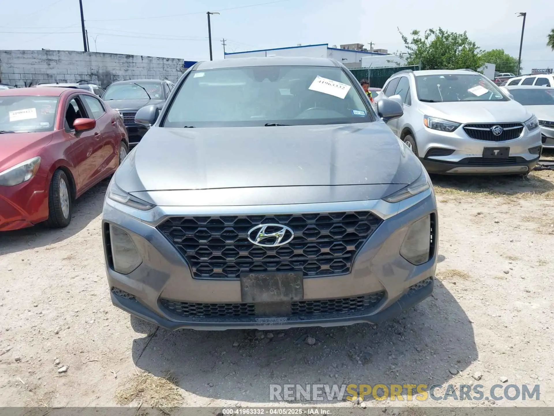6 Photograph of a damaged car 5NMS23AD4KH122353 HYUNDAI SANTA FE 2019