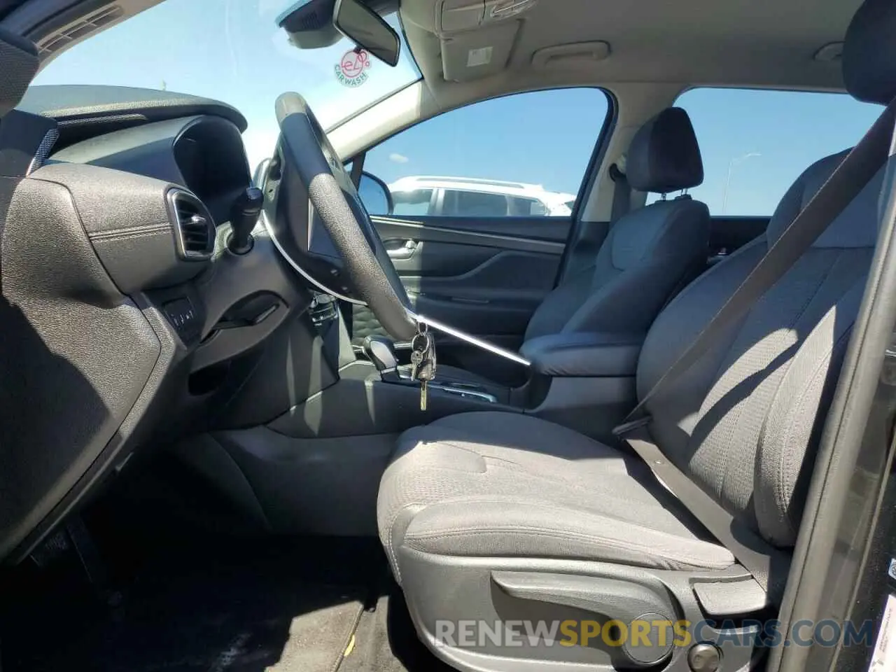7 Photograph of a damaged car 5NMS23AD5KH016591 HYUNDAI SANTA FE 2019