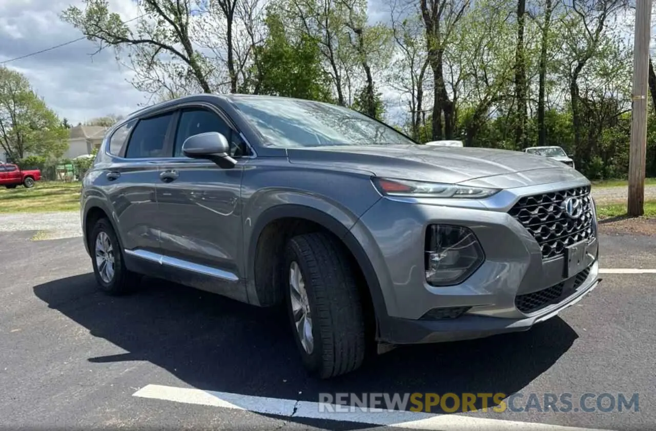 1 Photograph of a damaged car 5NMS23AD5KH029924 HYUNDAI SANTA FE 2019