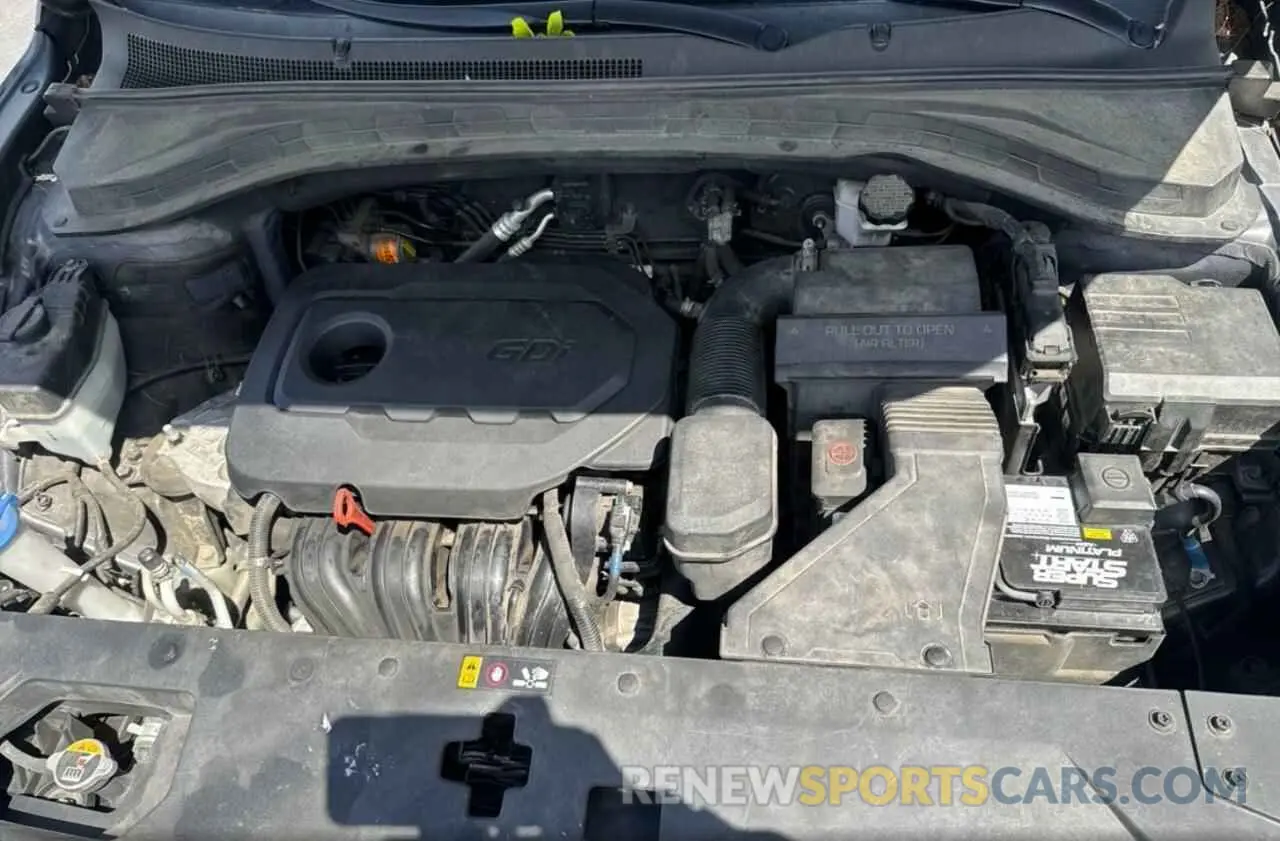 7 Photograph of a damaged car 5NMS23AD5KH029924 HYUNDAI SANTA FE 2019