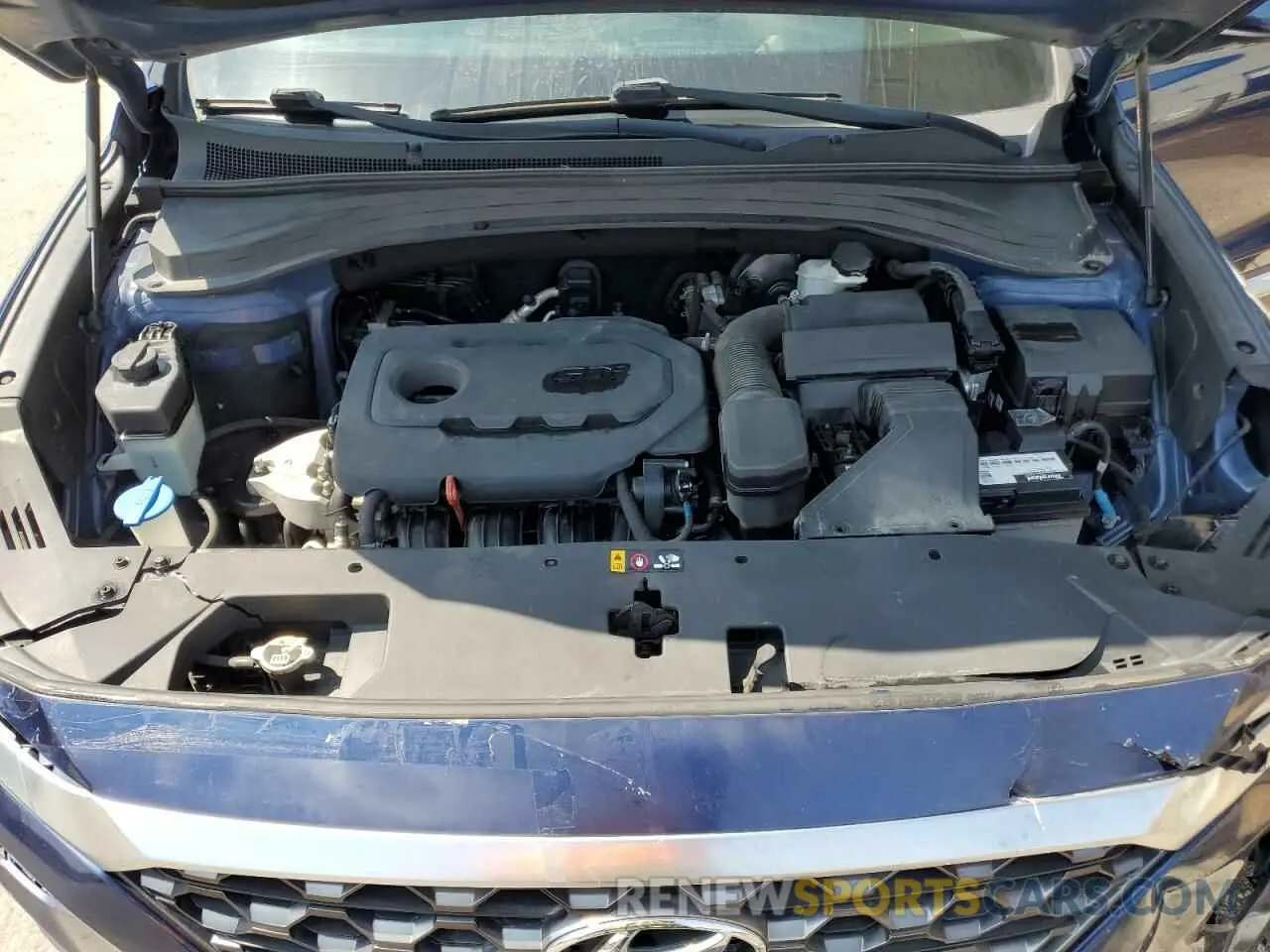 12 Photograph of a damaged car 5NMS23AD5KH041894 HYUNDAI SANTA FE 2019