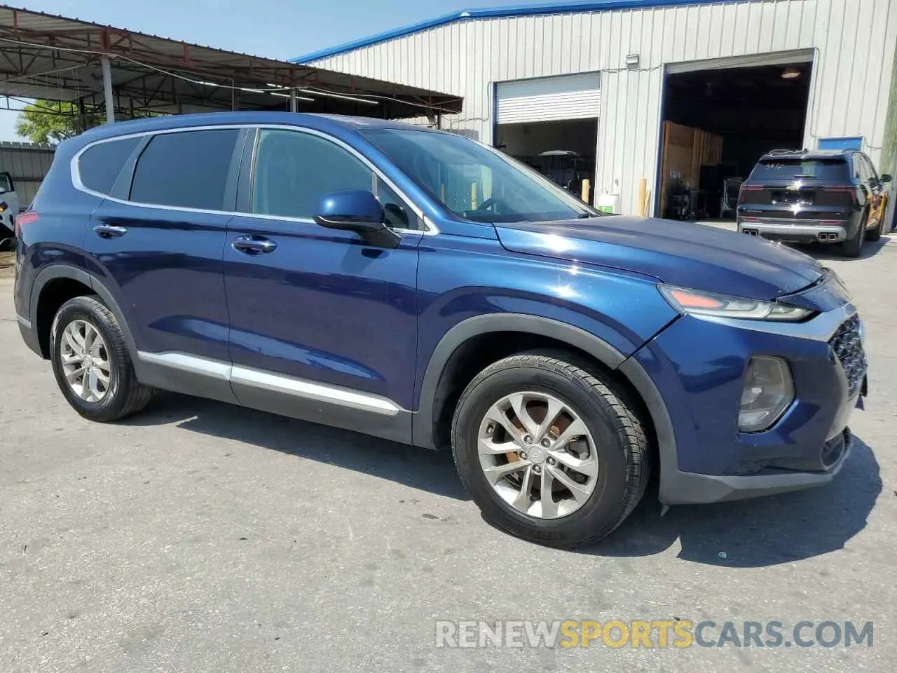 4 Photograph of a damaged car 5NMS23AD5KH041894 HYUNDAI SANTA FE 2019