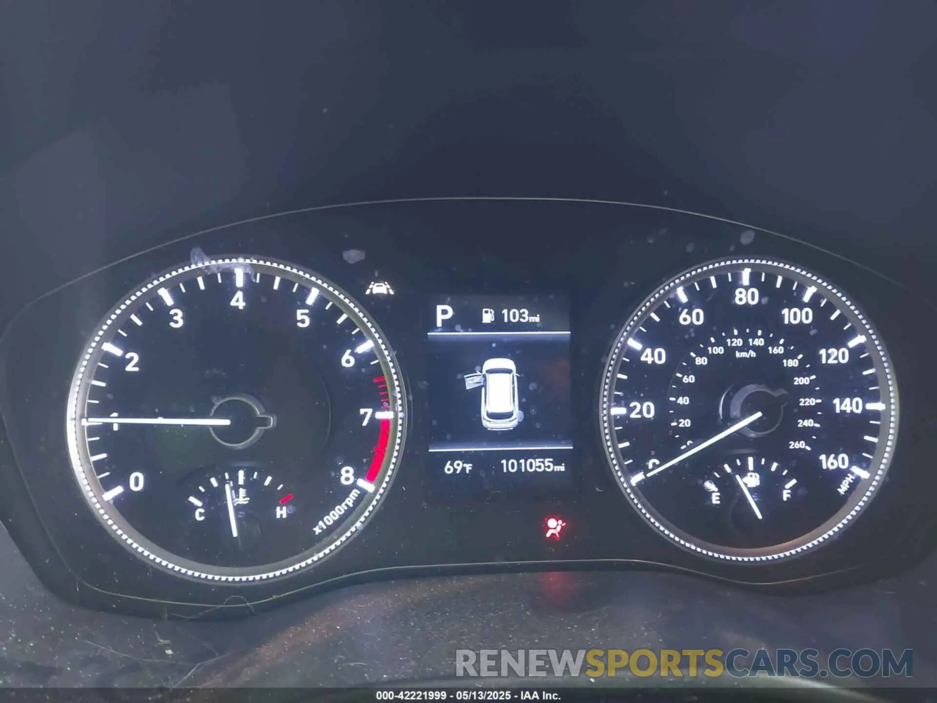 7 Photograph of a damaged car 5NMS23AD5KH105321 HYUNDAI SANTA FE 2019
