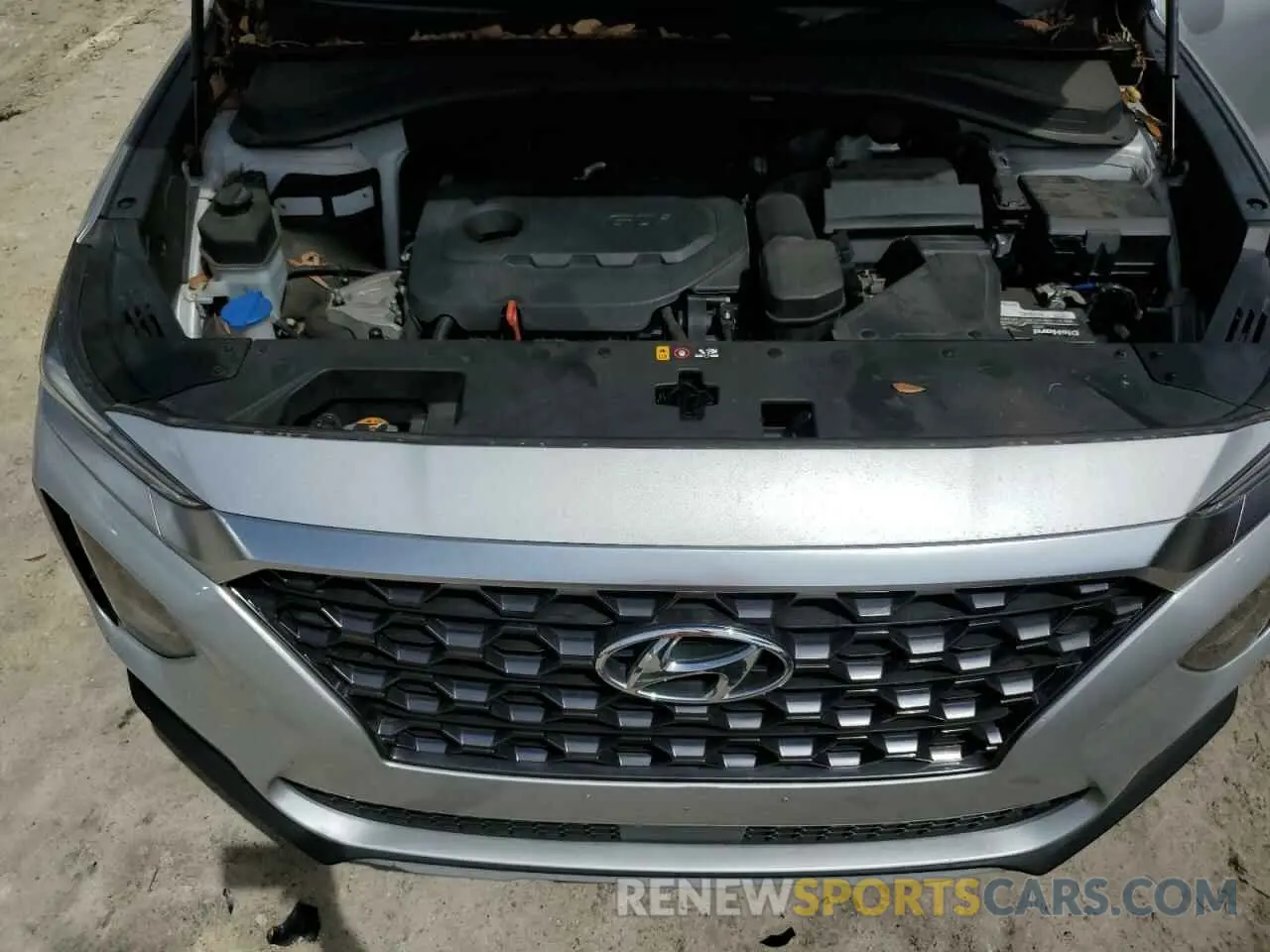 11 Photograph of a damaged car 5NMS23AD5KH119137 HYUNDAI SANTA FE 2019