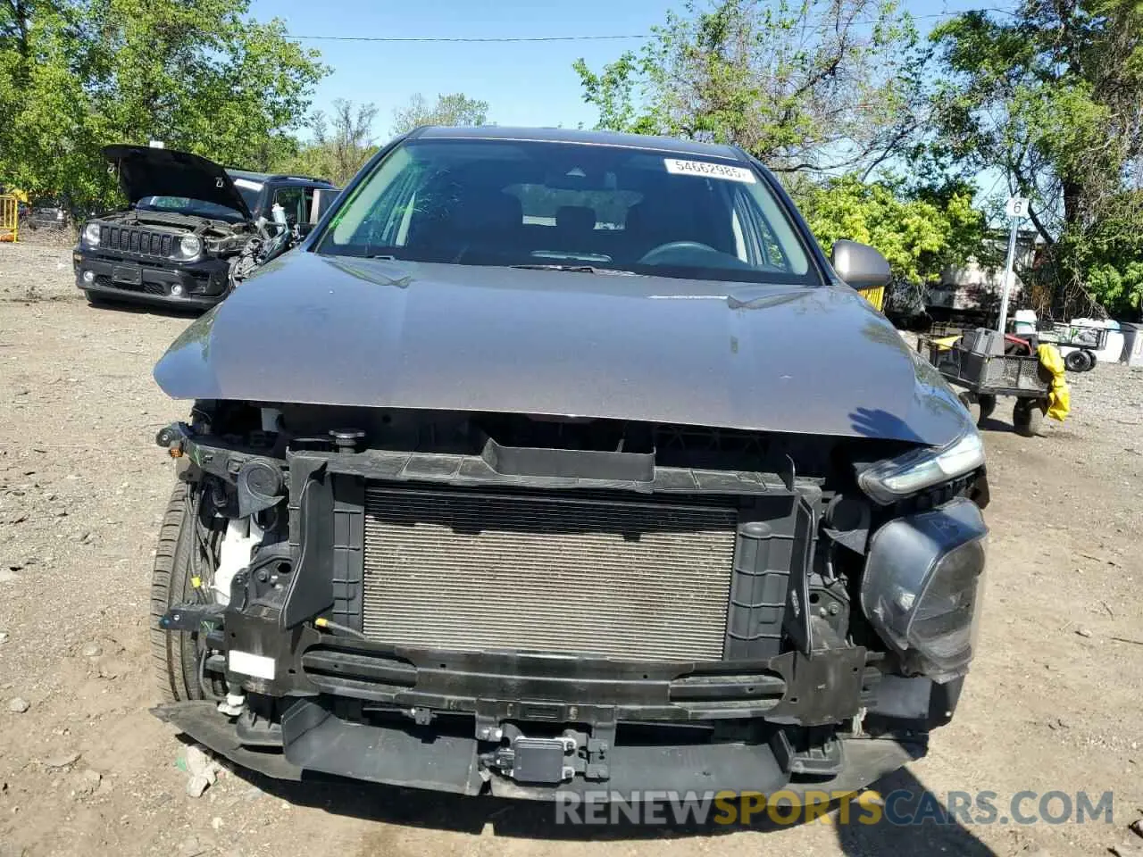5 Photograph of a damaged car 5NMS23AD6KH016499 HYUNDAI SANTA FE 2019