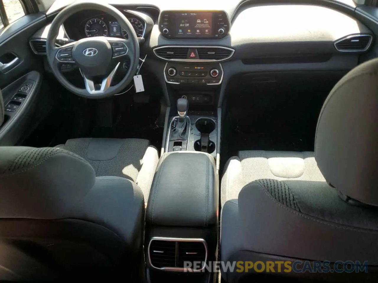 8 Photograph of a damaged car 5NMS23AD6KH016499 HYUNDAI SANTA FE 2019