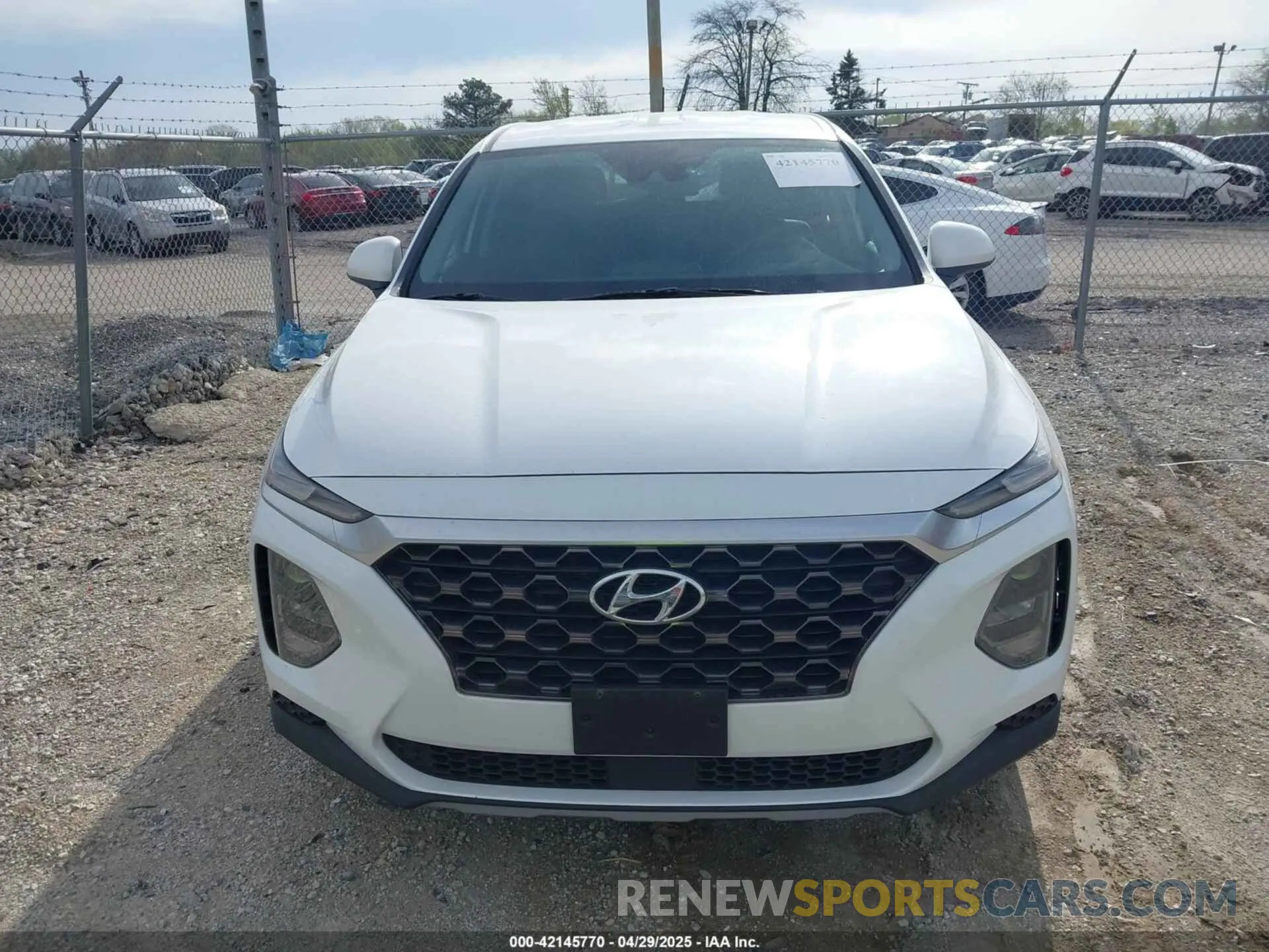12 Photograph of a damaged car 5NMS23AD6KH049132 HYUNDAI SANTA FE 2019