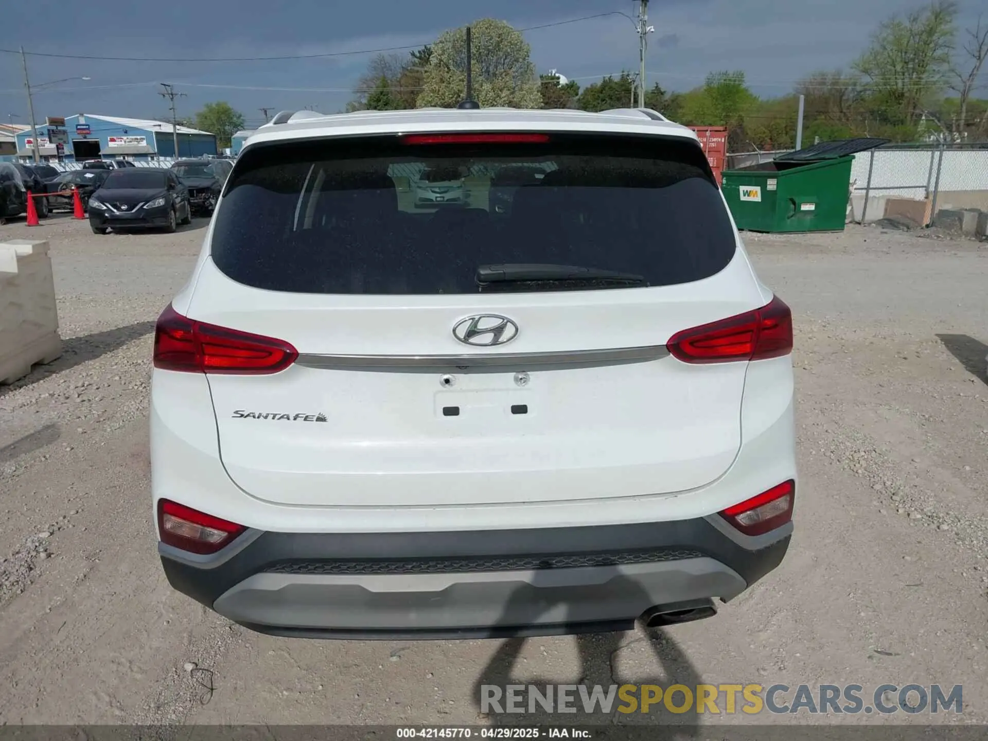 16 Photograph of a damaged car 5NMS23AD6KH049132 HYUNDAI SANTA FE 2019
