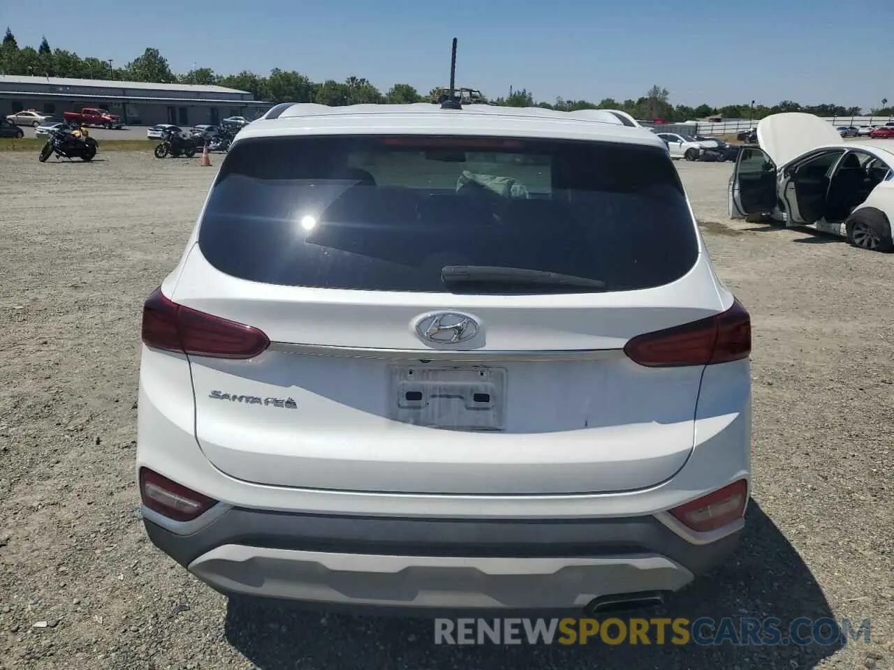 6 Photograph of a damaged car 5NMS23AD6KH083202 HYUNDAI SANTA FE 2019