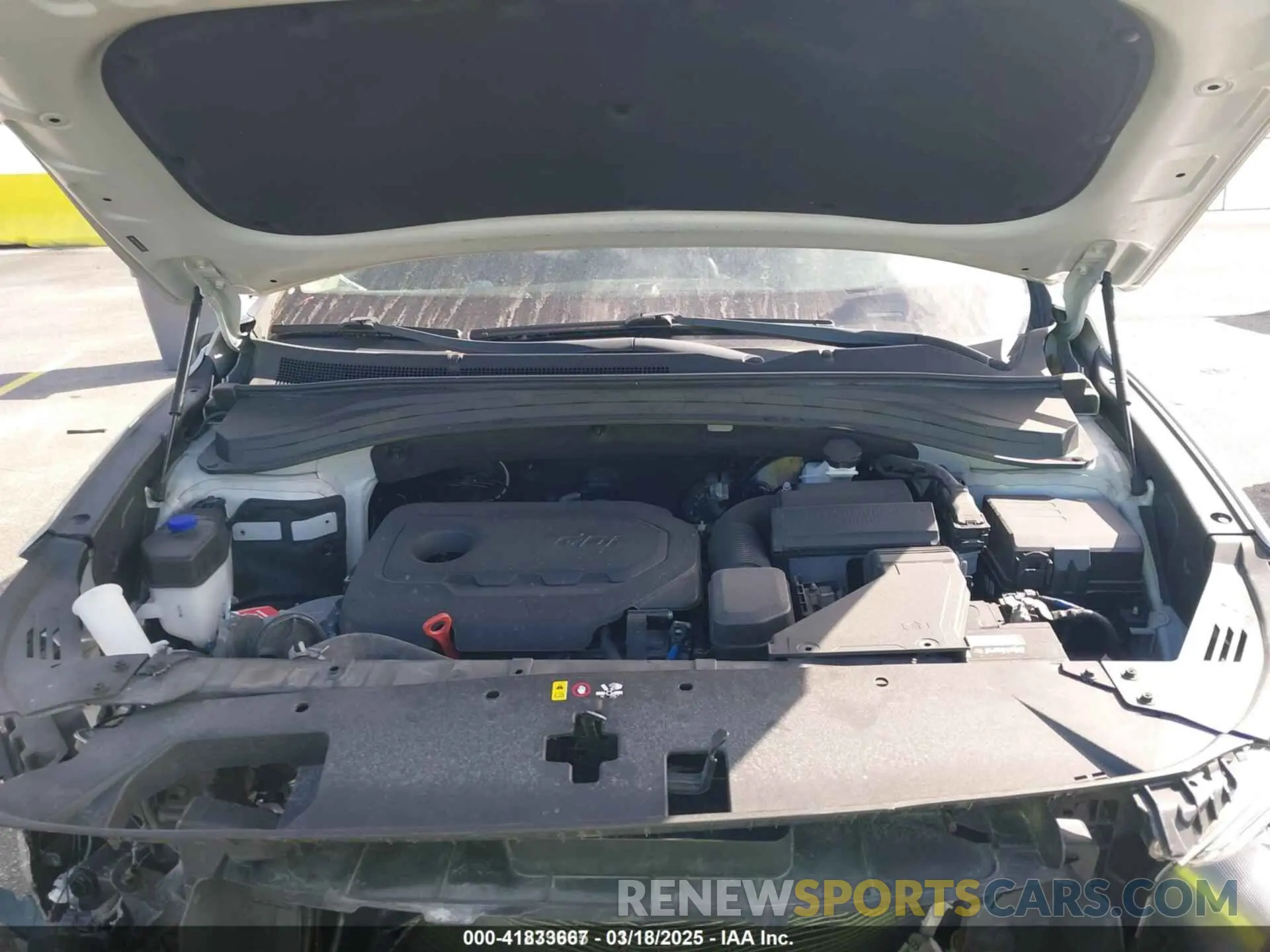 10 Photograph of a damaged car 5NMS23AD6KH085029 HYUNDAI SANTA FE 2019