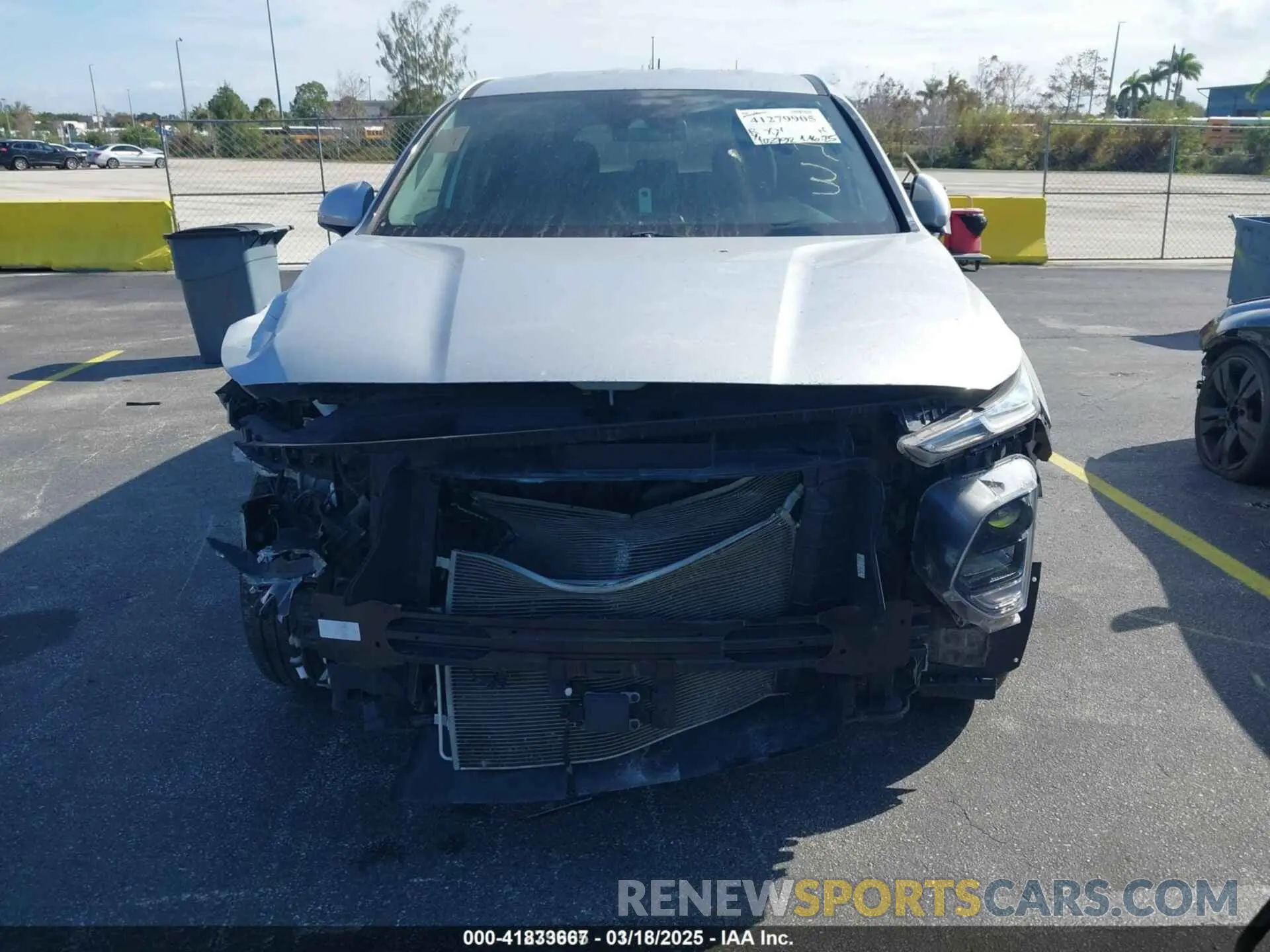 6 Photograph of a damaged car 5NMS23AD6KH085029 HYUNDAI SANTA FE 2019