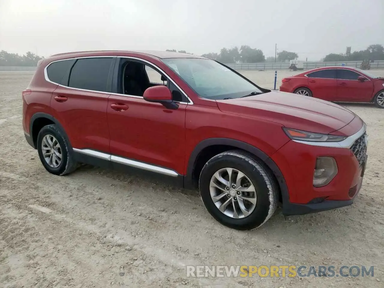4 Photograph of a damaged car 5NMS23AD6KH089341 HYUNDAI SANTA FE 2019