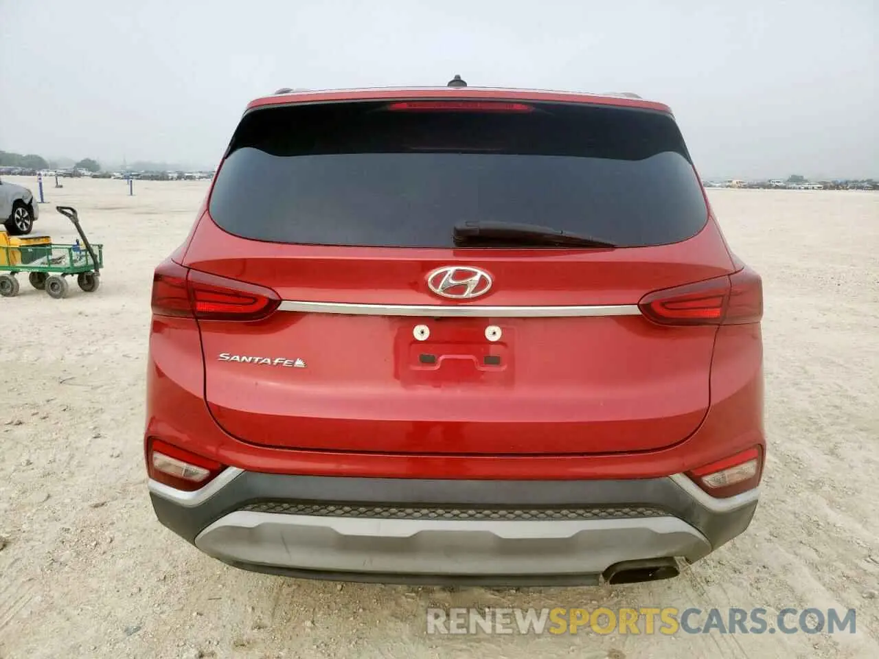 6 Photograph of a damaged car 5NMS23AD6KH089341 HYUNDAI SANTA FE 2019