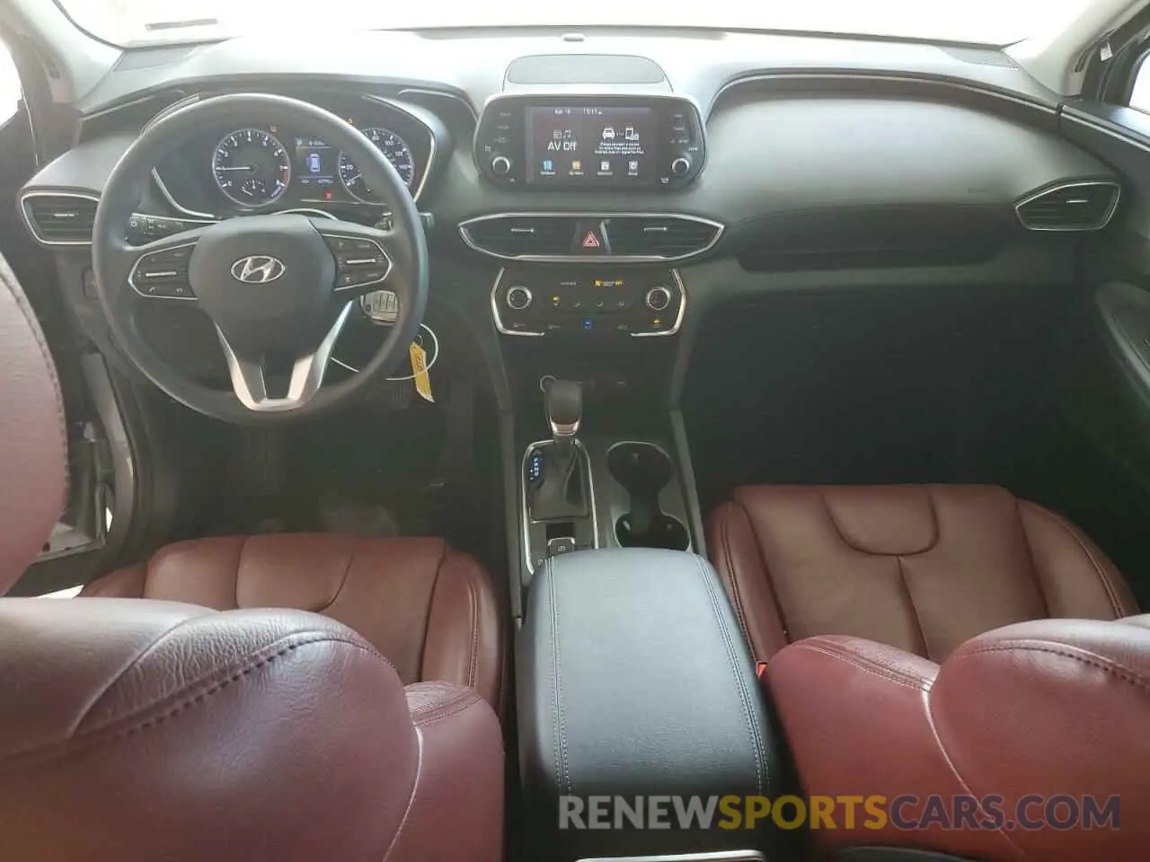 8 Photograph of a damaged car 5NMS23AD6KH092479 HYUNDAI SANTA FE 2019
