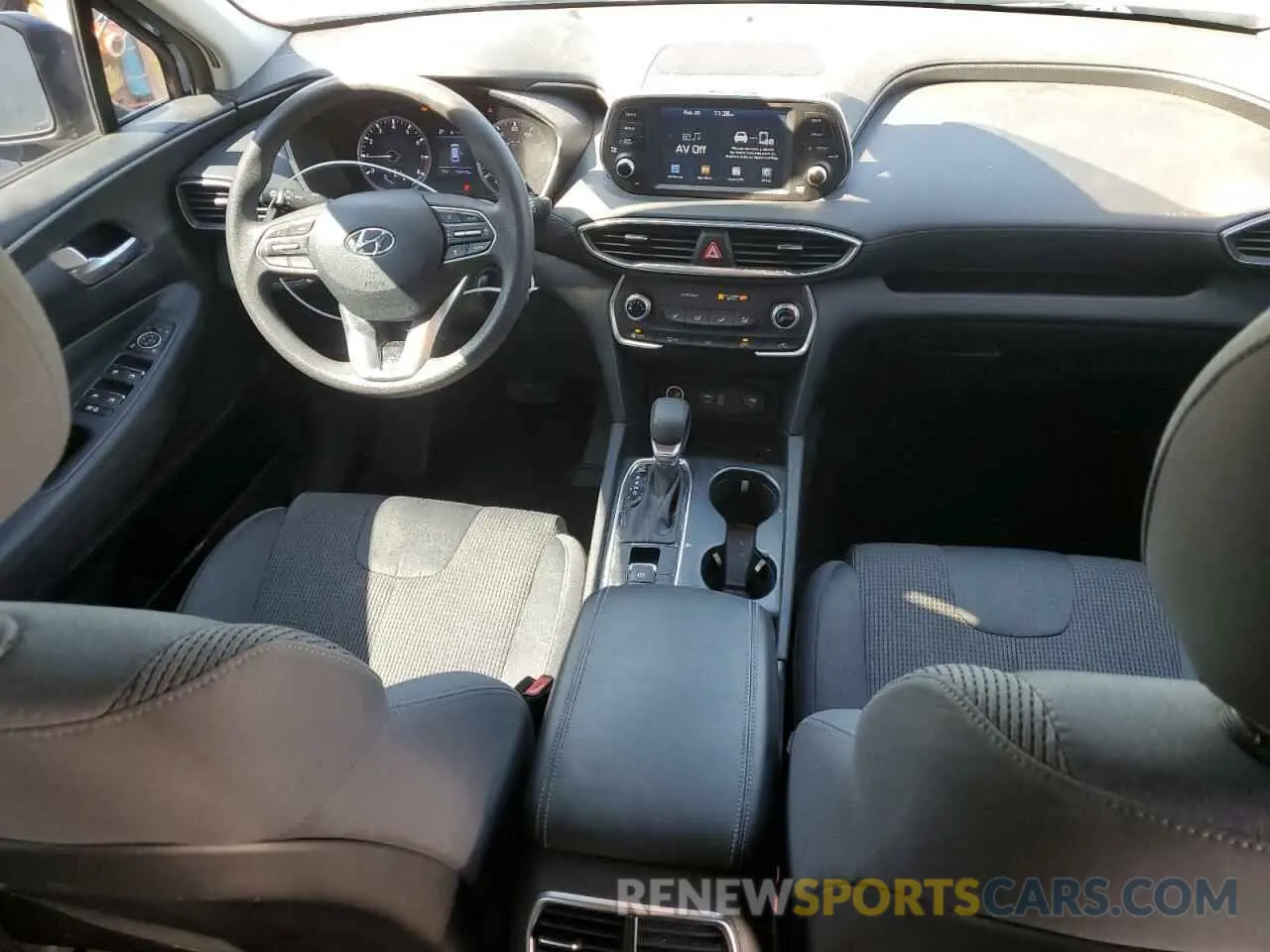 8 Photograph of a damaged car 5NMS23AD6KH104064 HYUNDAI SANTA FE 2019
