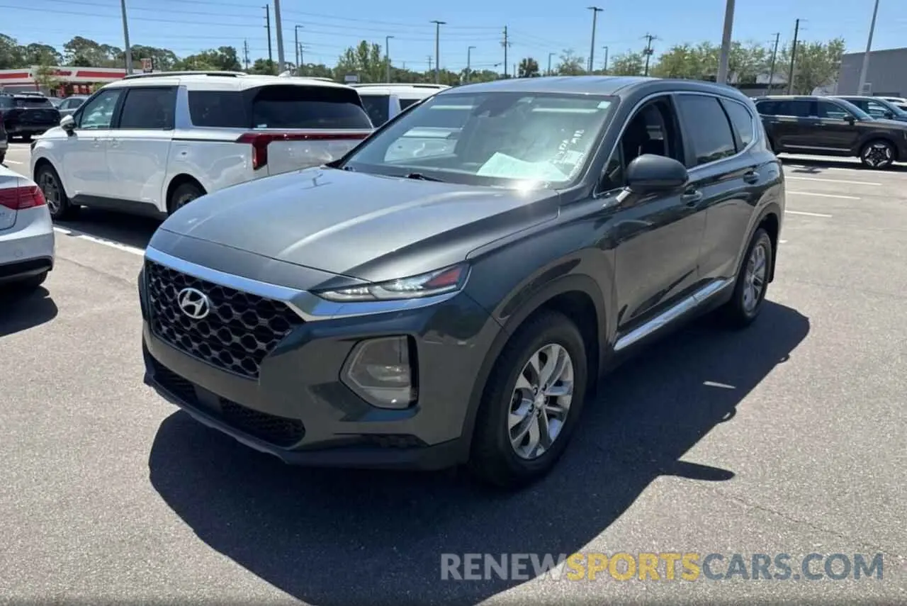 2 Photograph of a damaged car 5NMS23AD6KH135184 HYUNDAI SANTA FE 2019