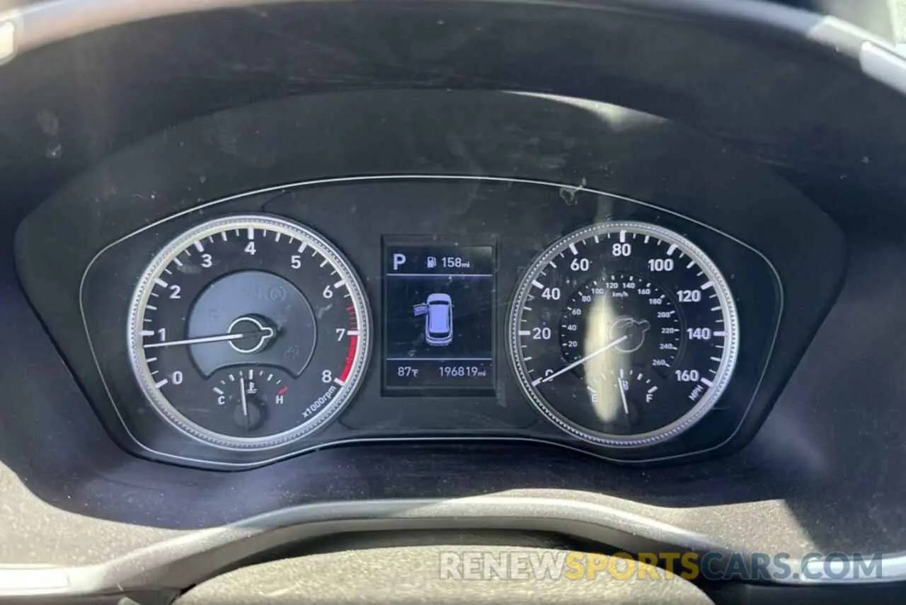 8 Photograph of a damaged car 5NMS23AD6KH135184 HYUNDAI SANTA FE 2019