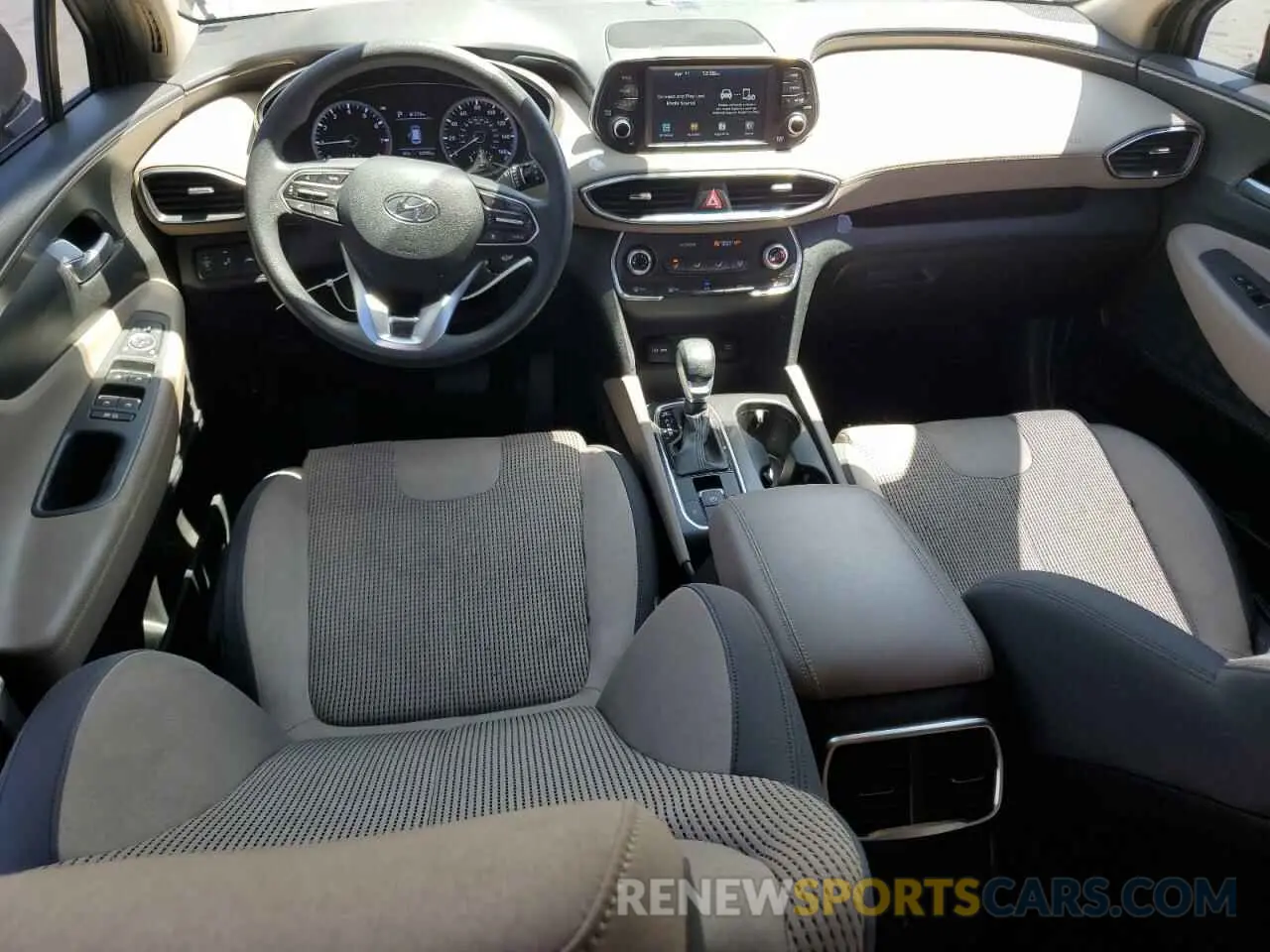 8 Photograph of a damaged car 5NMS23AD7KH005186 HYUNDAI SANTA FE 2019