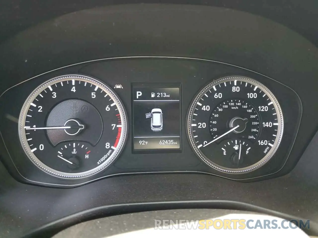 9 Photograph of a damaged car 5NMS23AD7KH005186 HYUNDAI SANTA FE 2019