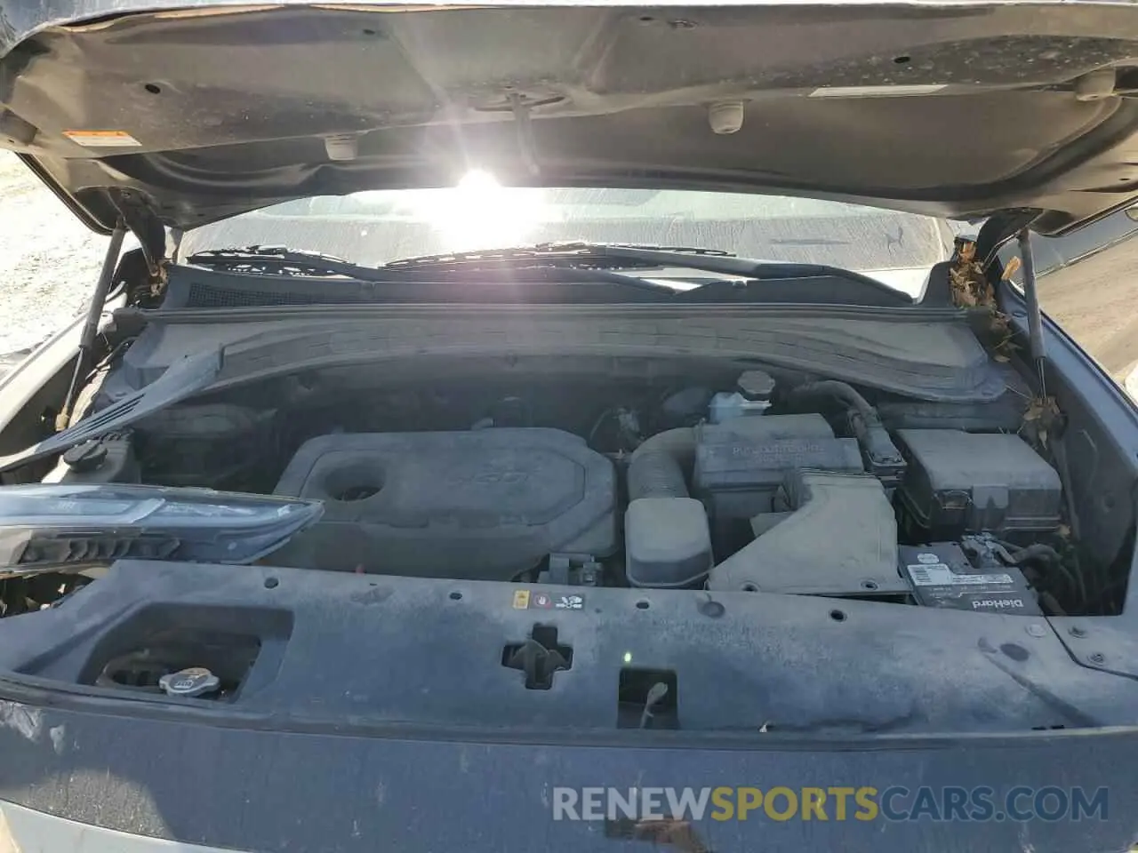14 Photograph of a damaged car 5NMS23AD7KH008783 HYUNDAI SANTA FE 2019