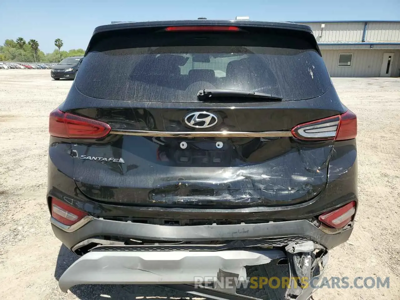 6 Photograph of a damaged car 5NMS23AD7KH008783 HYUNDAI SANTA FE 2019