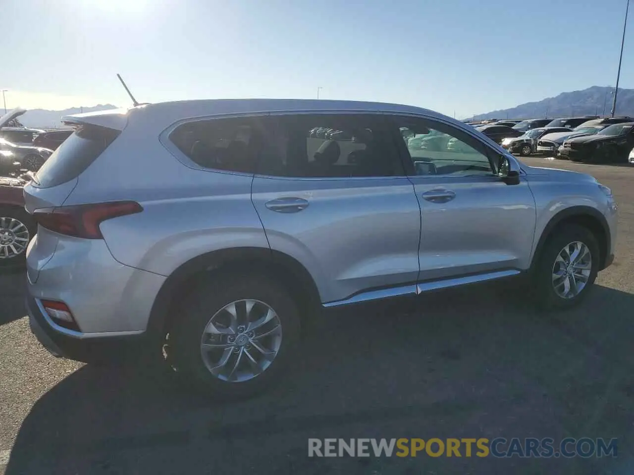 3 Photograph of a damaged car 5NMS23AD7KH064707 HYUNDAI SANTA FE 2019