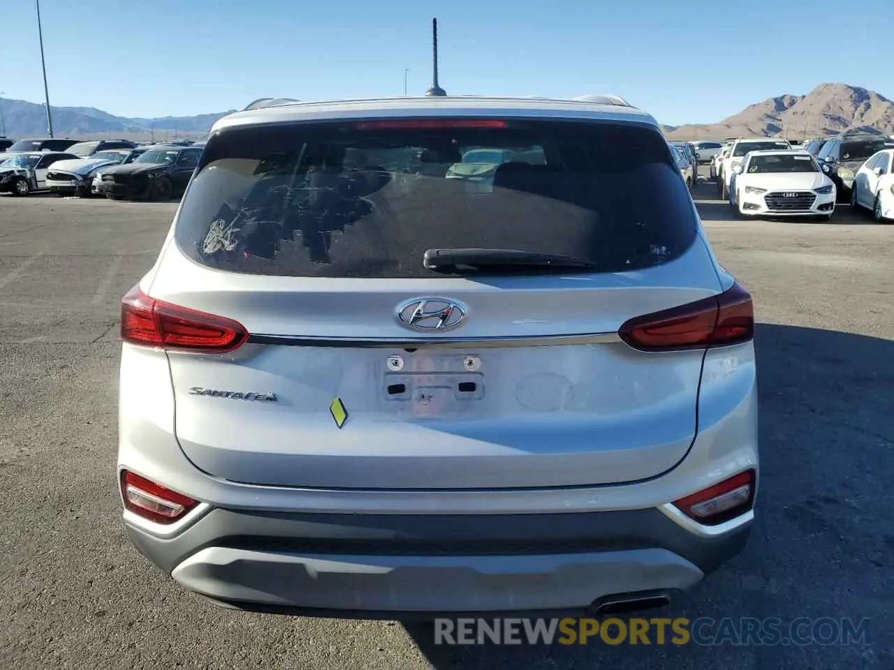6 Photograph of a damaged car 5NMS23AD7KH064707 HYUNDAI SANTA FE 2019