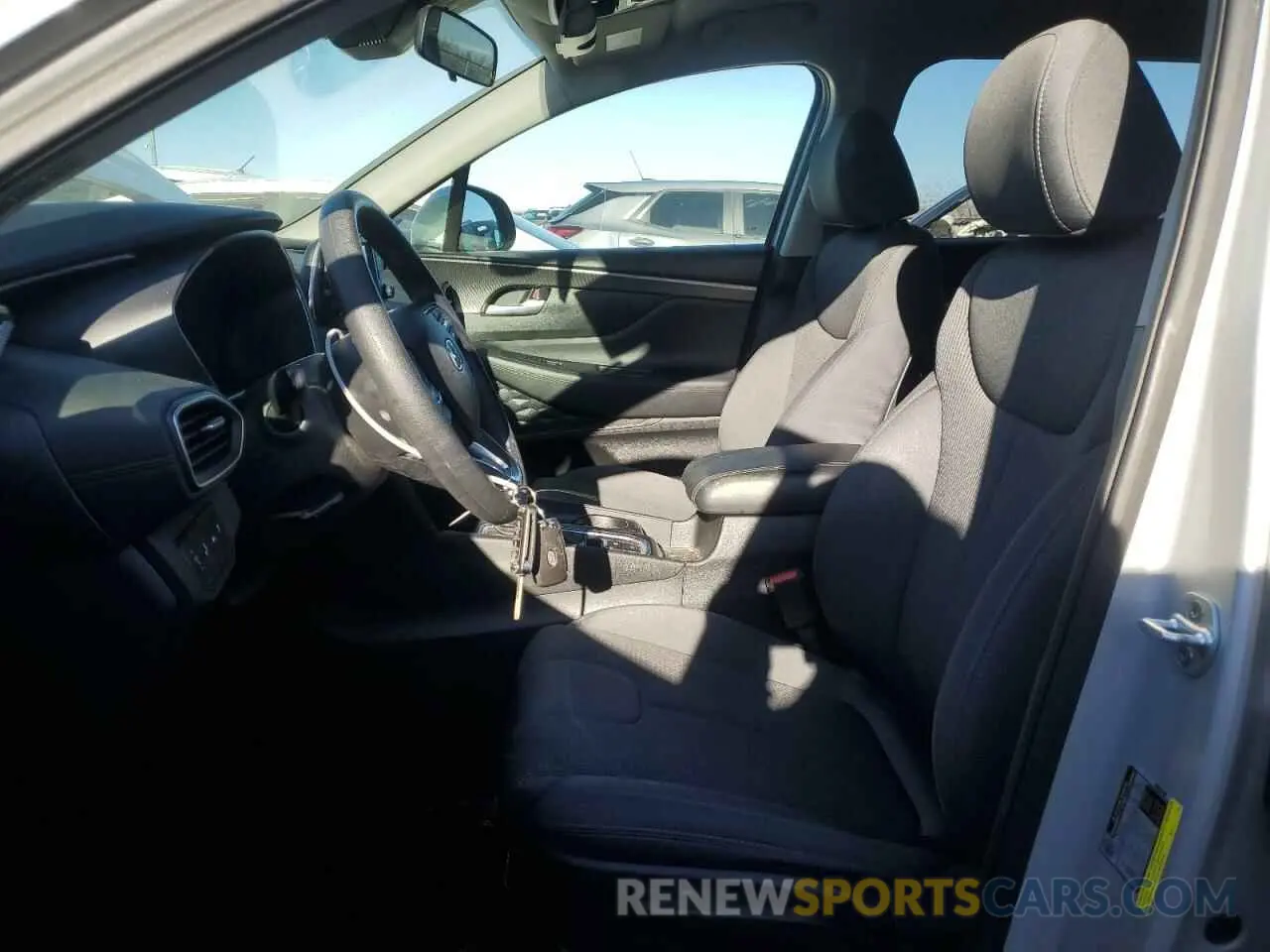 7 Photograph of a damaged car 5NMS23AD7KH064707 HYUNDAI SANTA FE 2019