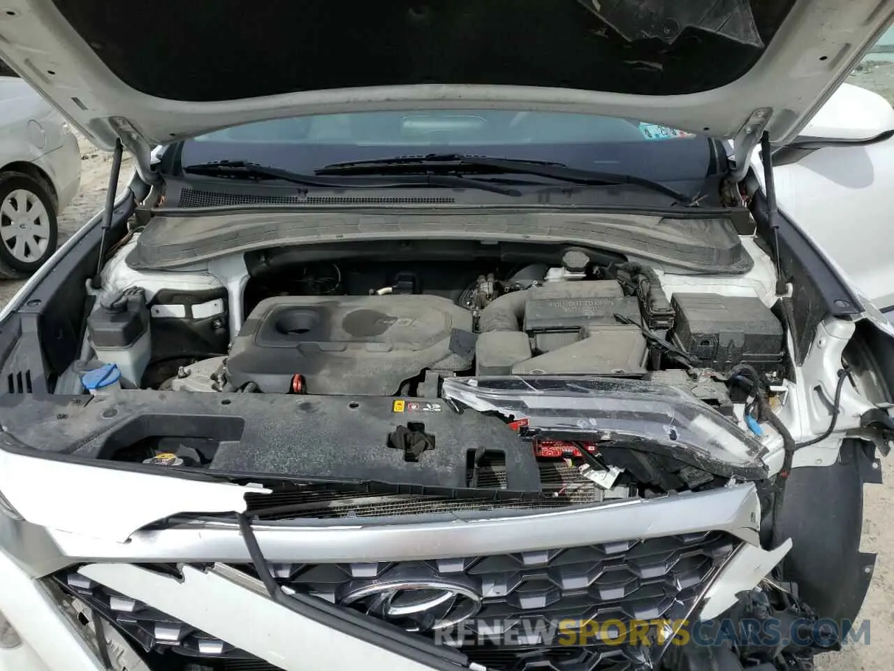 12 Photograph of a damaged car 5NMS23AD7KH077571 HYUNDAI SANTA FE 2019