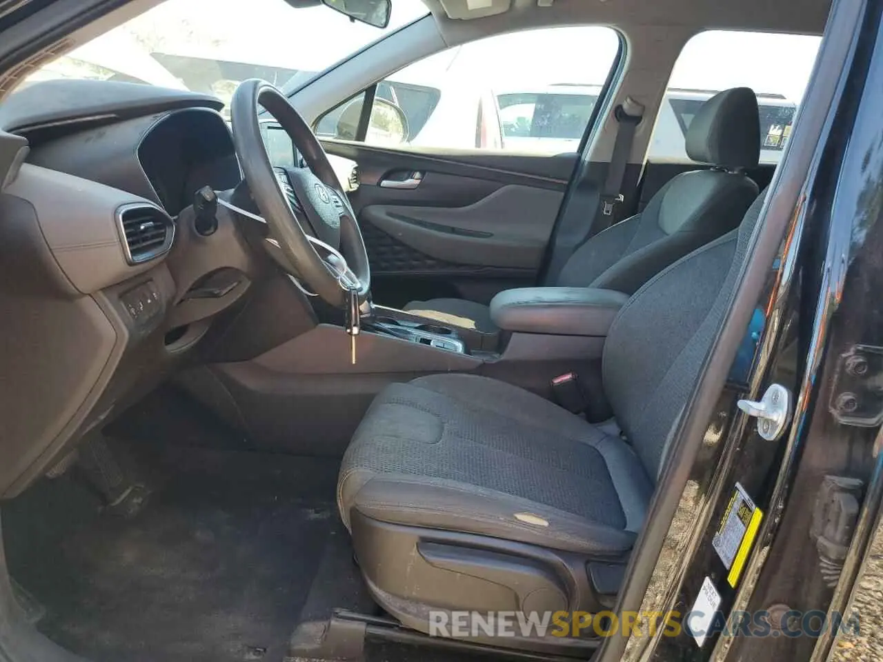 7 Photograph of a damaged car 5NMS23AD7KH087453 HYUNDAI SANTA FE 2019