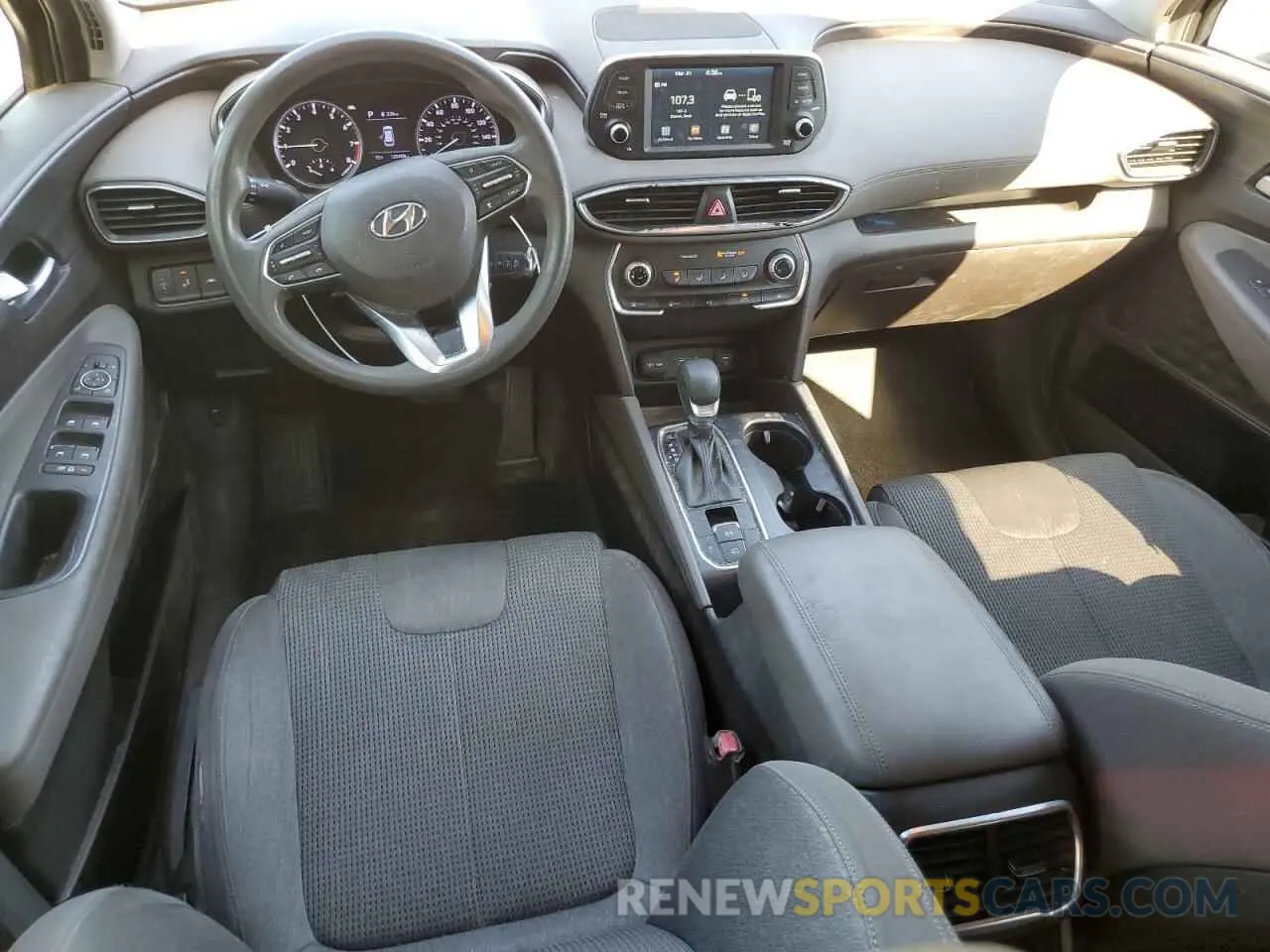 8 Photograph of a damaged car 5NMS23AD7KH087453 HYUNDAI SANTA FE 2019