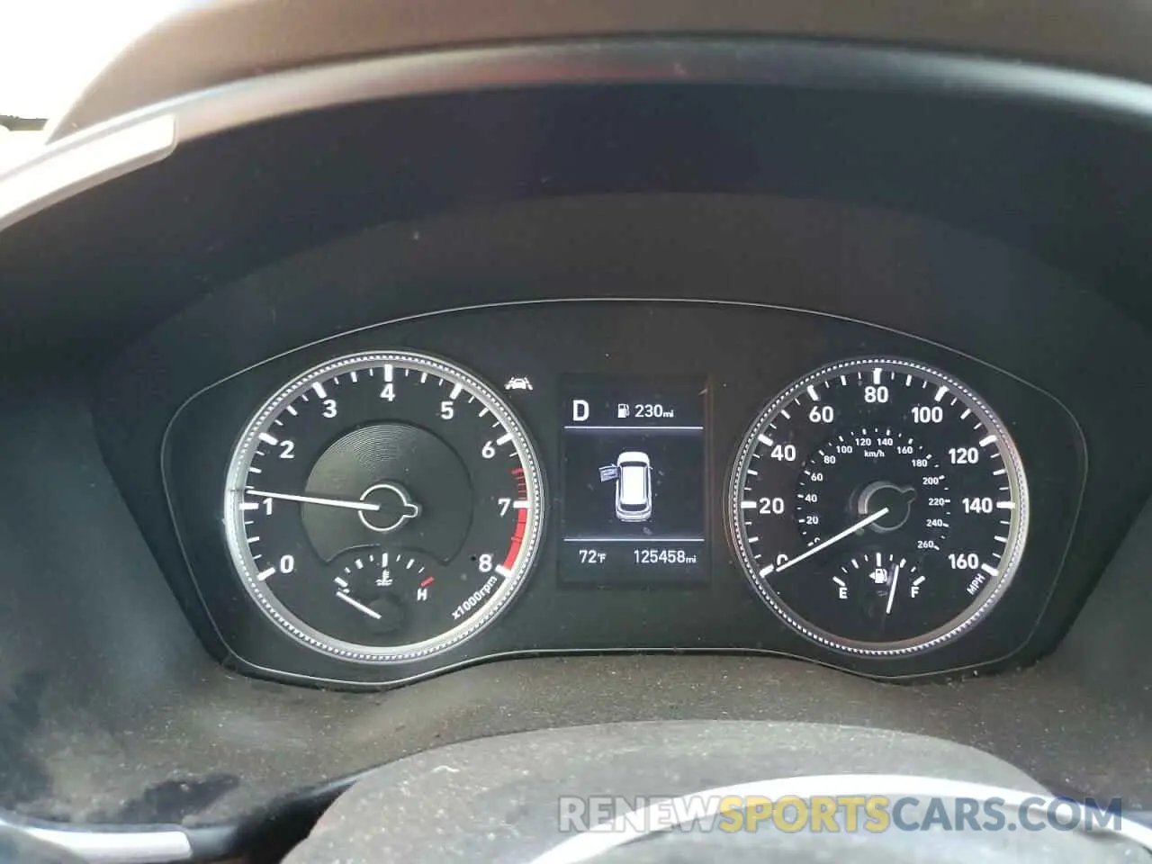 9 Photograph of a damaged car 5NMS23AD7KH087453 HYUNDAI SANTA FE 2019