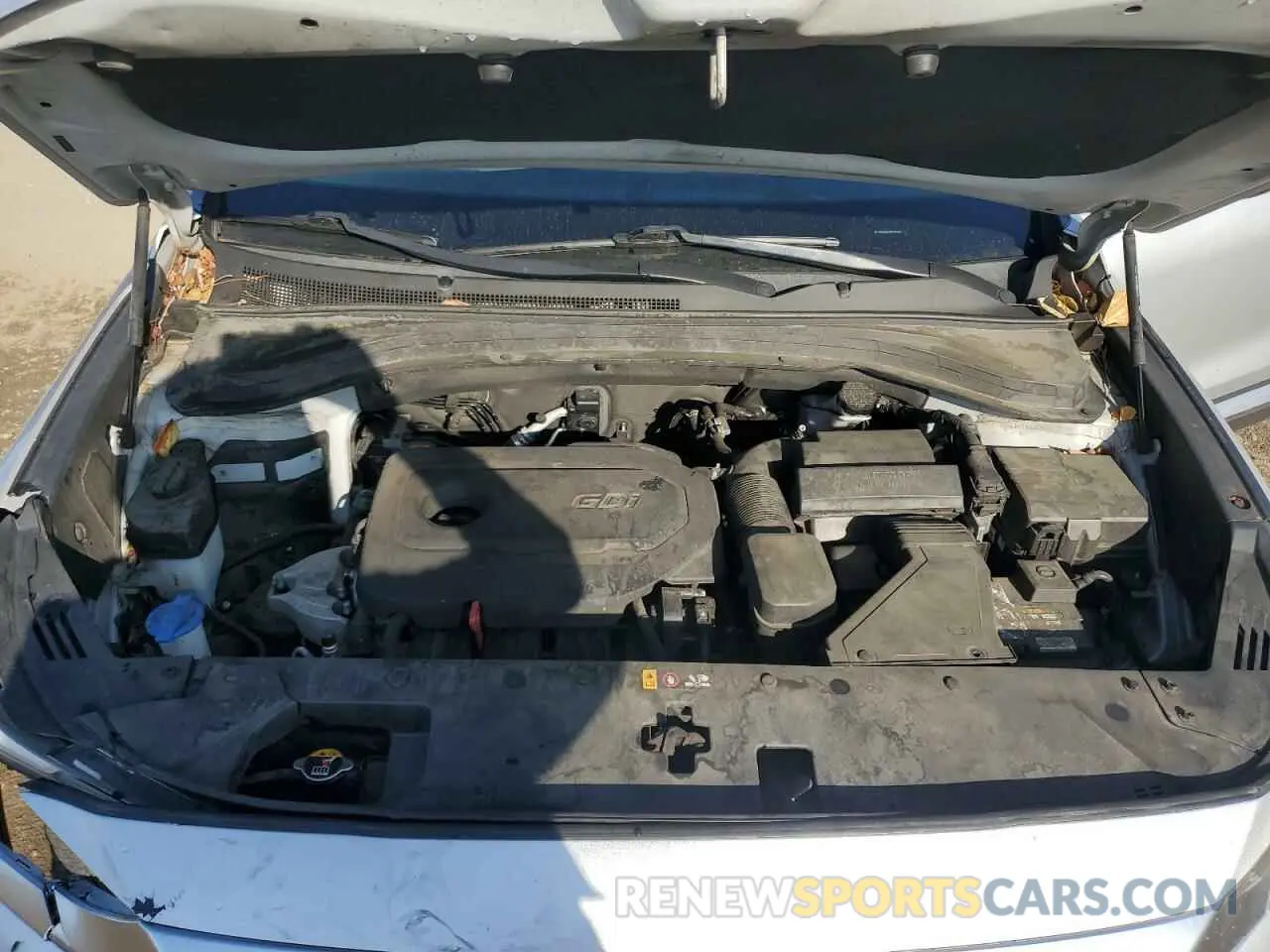13 Photograph of a damaged car 5NMS23AD8KH016066 HYUNDAI SANTA FE 2019