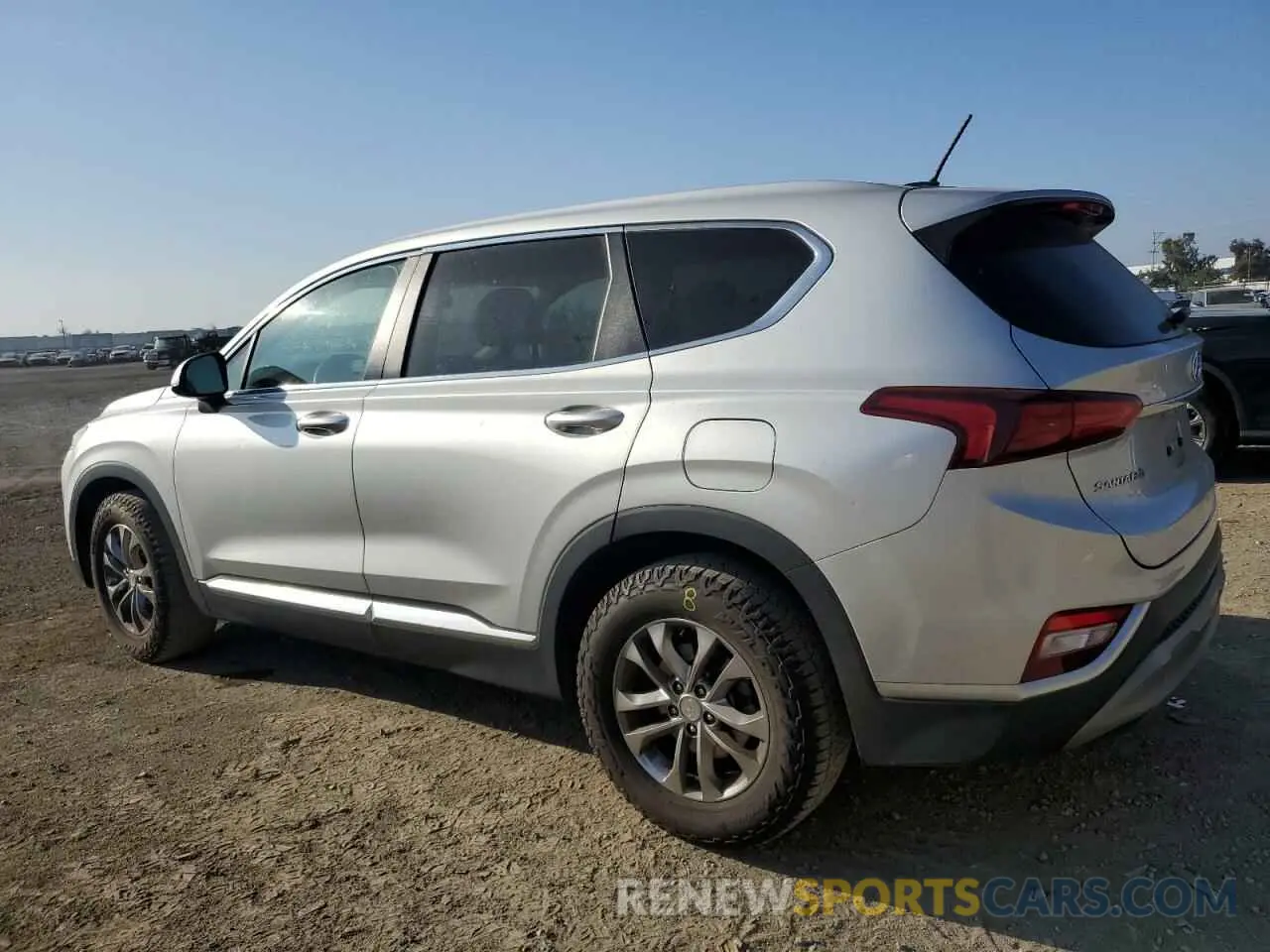 2 Photograph of a damaged car 5NMS23AD8KH016066 HYUNDAI SANTA FE 2019