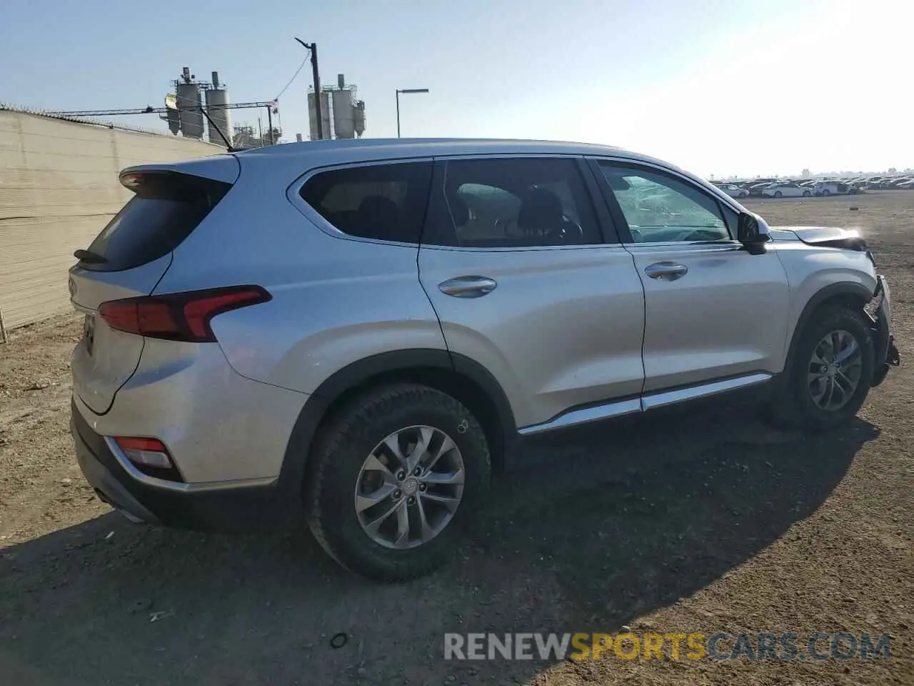 3 Photograph of a damaged car 5NMS23AD8KH016066 HYUNDAI SANTA FE 2019