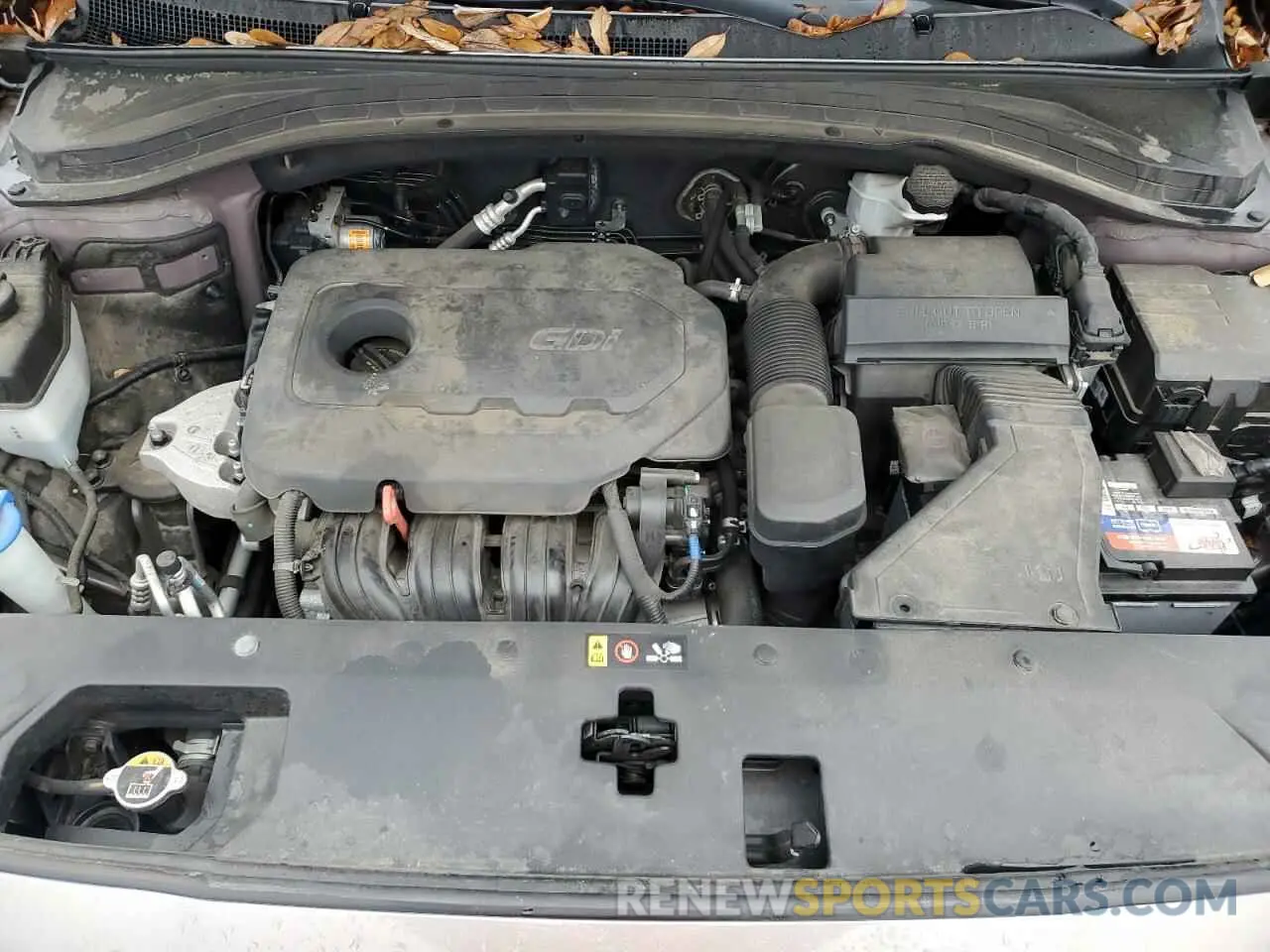 12 Photograph of a damaged car 5NMS23AD8KH035586 HYUNDAI SANTA FE 2019