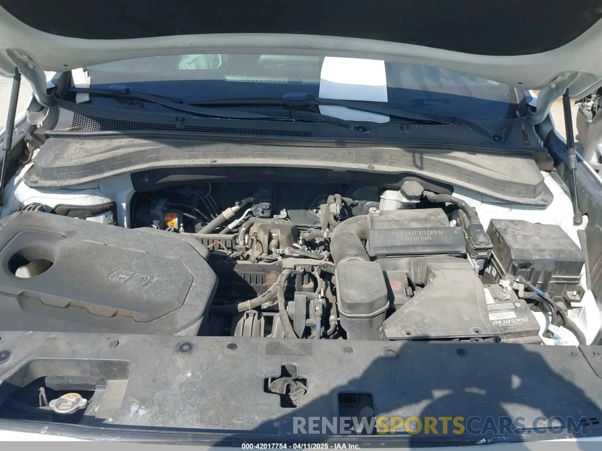 10 Photograph of a damaged car 5NMS23AD8KH051223 HYUNDAI SANTA FE 2019