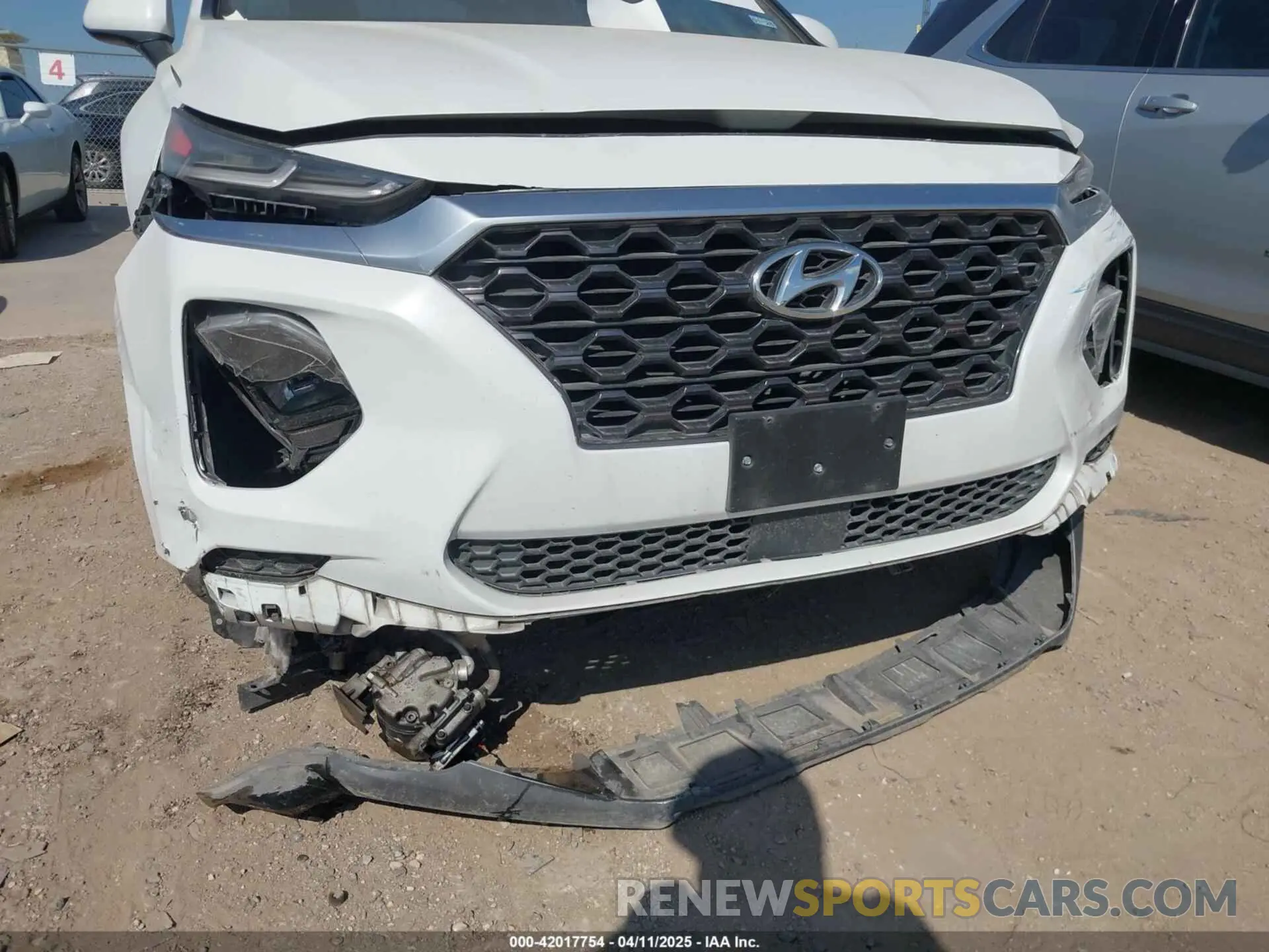 6 Photograph of a damaged car 5NMS23AD8KH051223 HYUNDAI SANTA FE 2019