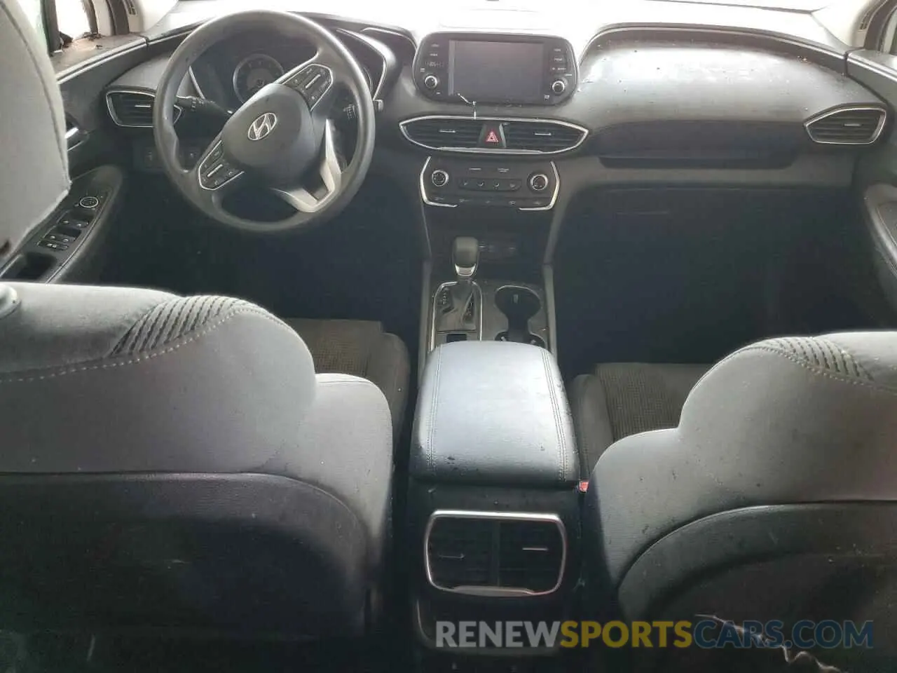 8 Photograph of a damaged car 5NMS23AD8KH111534 HYUNDAI SANTA FE 2019