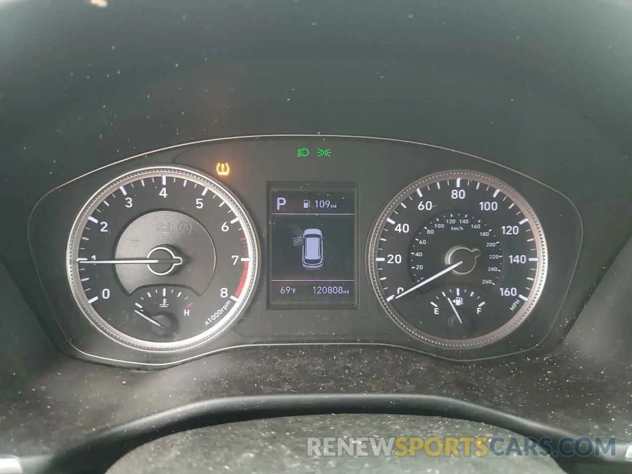 9 Photograph of a damaged car 5NMS23AD8KH111534 HYUNDAI SANTA FE 2019