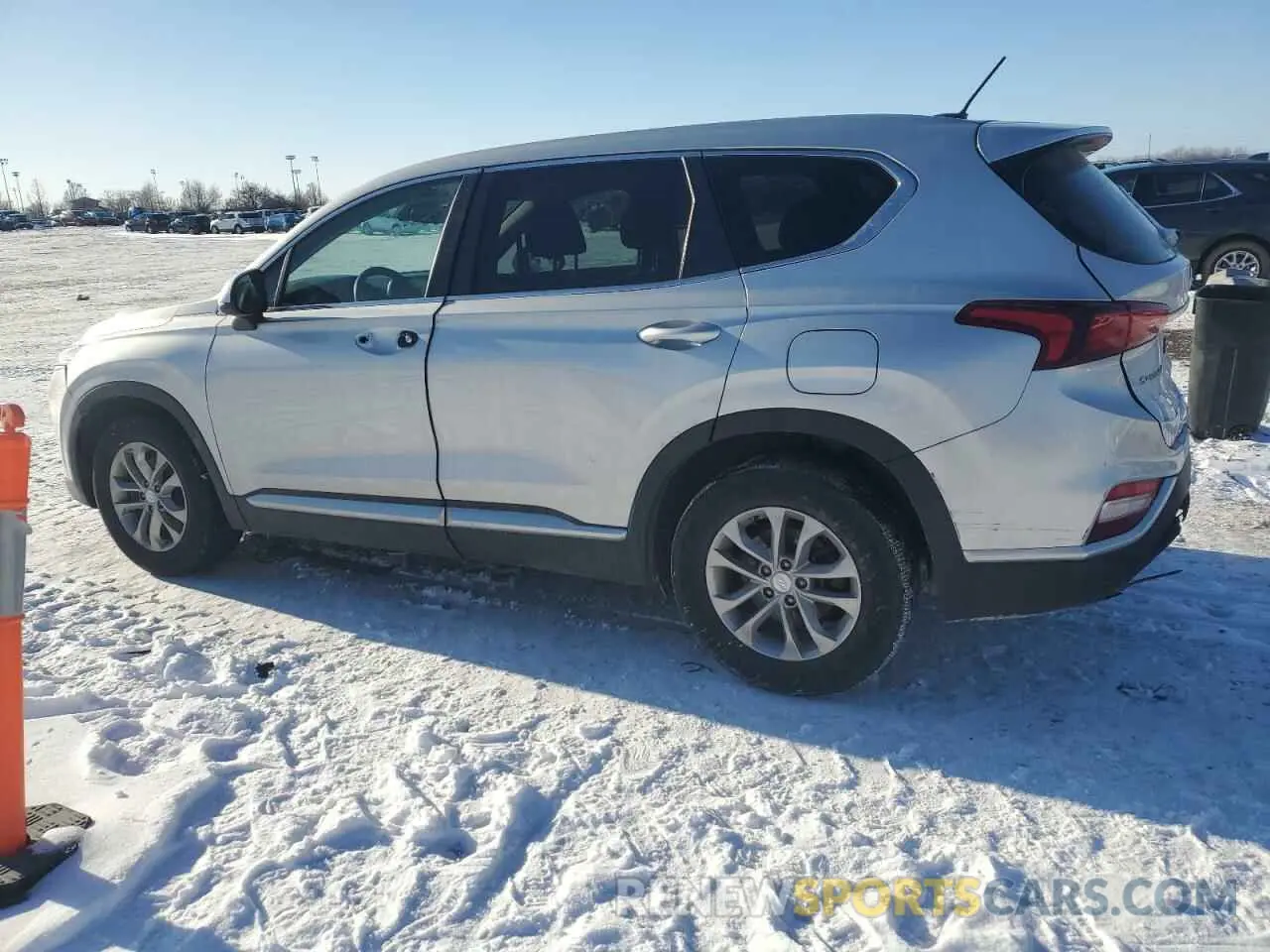 2 Photograph of a damaged car 5NMS23AD8KH117866 HYUNDAI SANTA FE 2019