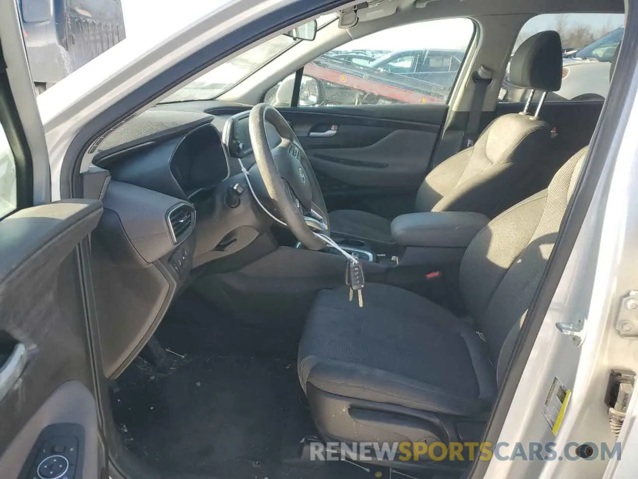 7 Photograph of a damaged car 5NMS23AD8KH117866 HYUNDAI SANTA FE 2019
