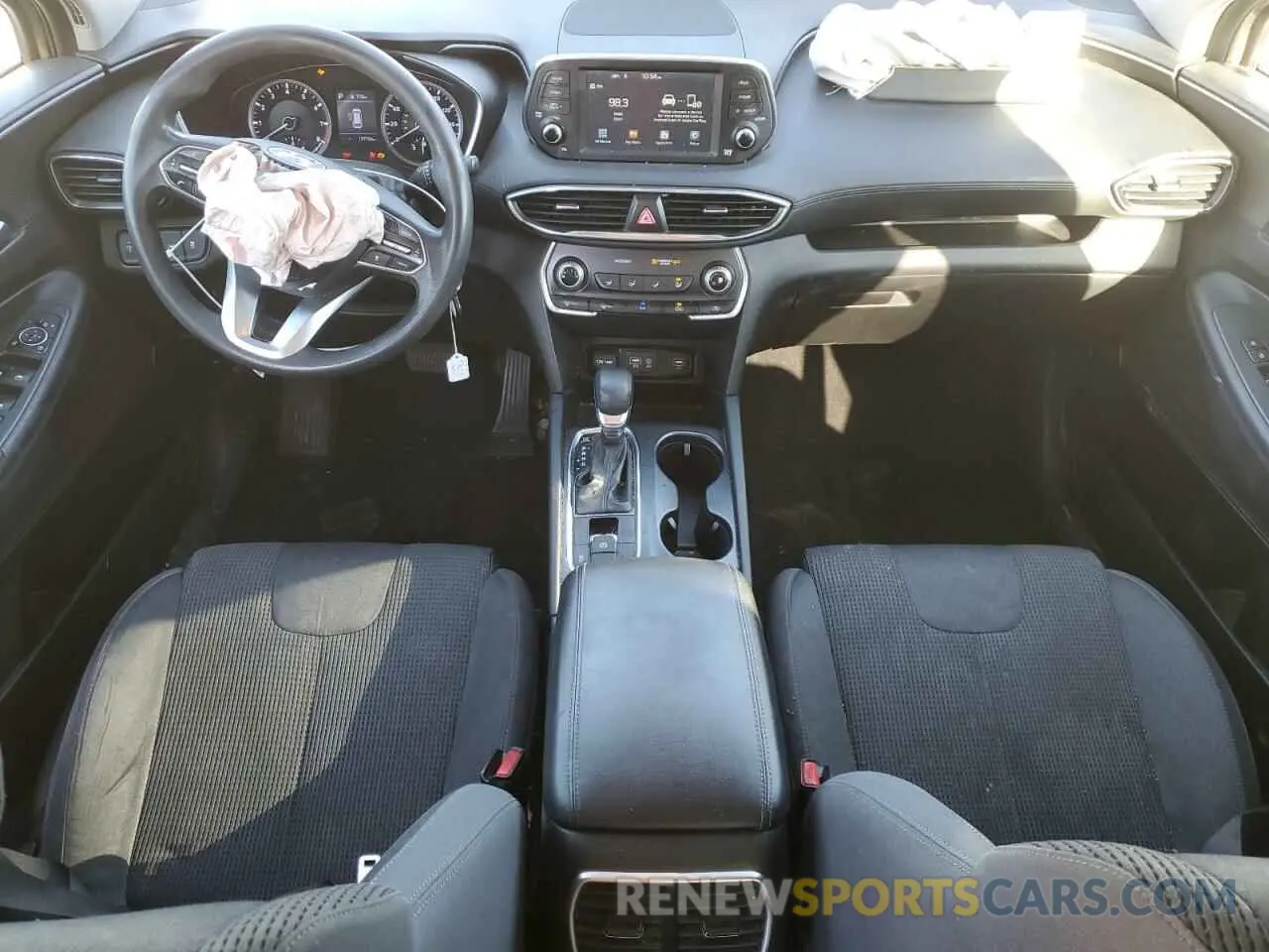 8 Photograph of a damaged car 5NMS23AD9KH023222 HYUNDAI SANTA FE 2019