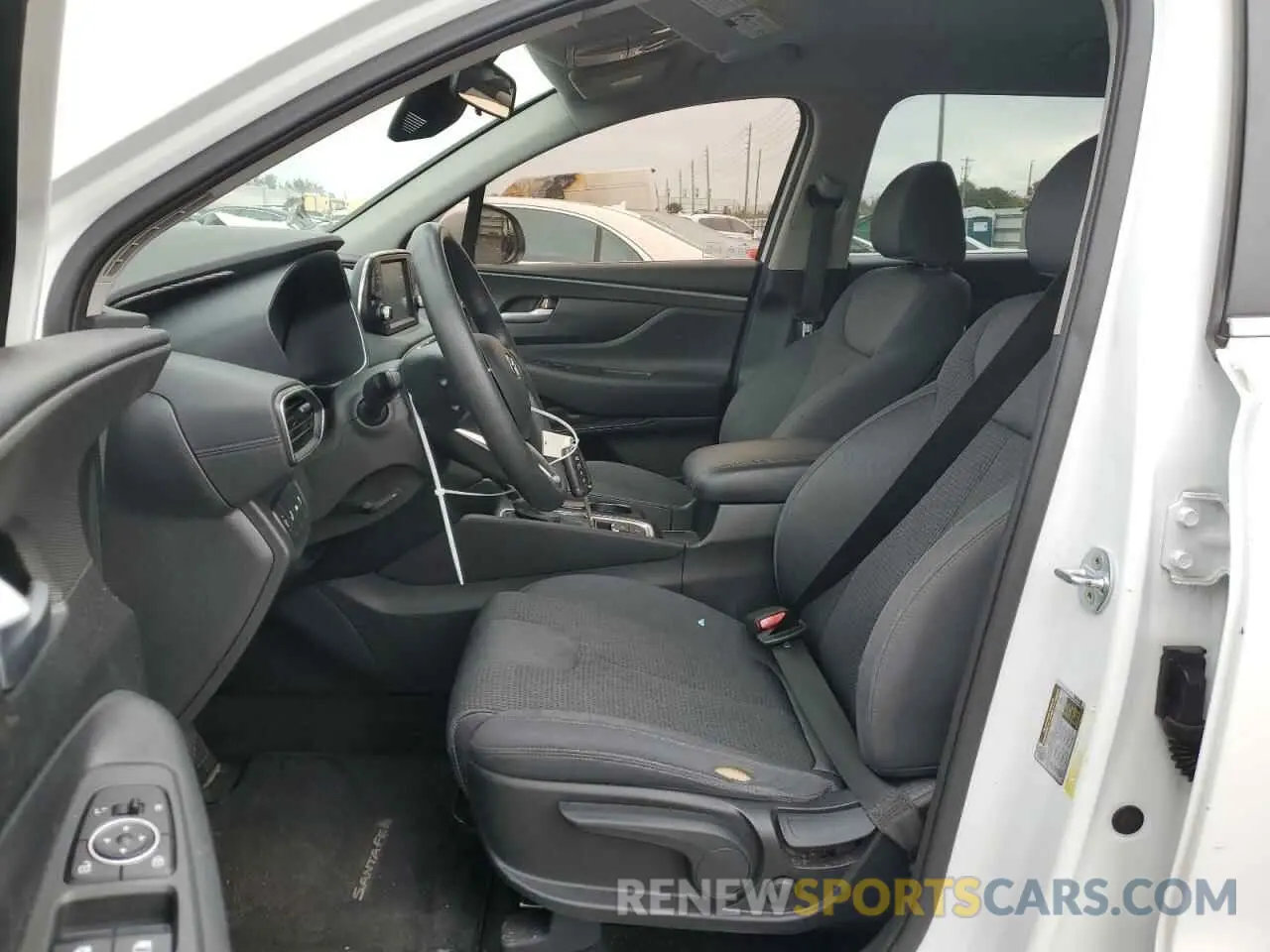 7 Photograph of a damaged car 5NMS23AD9KH039159 HYUNDAI SANTA FE 2019