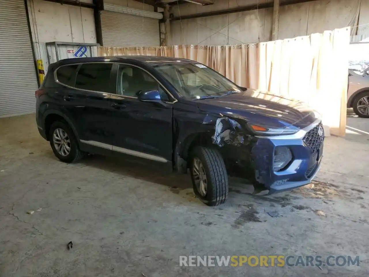 4 Photograph of a damaged car 5NMS23AD9KH104060 HYUNDAI SANTA FE 2019