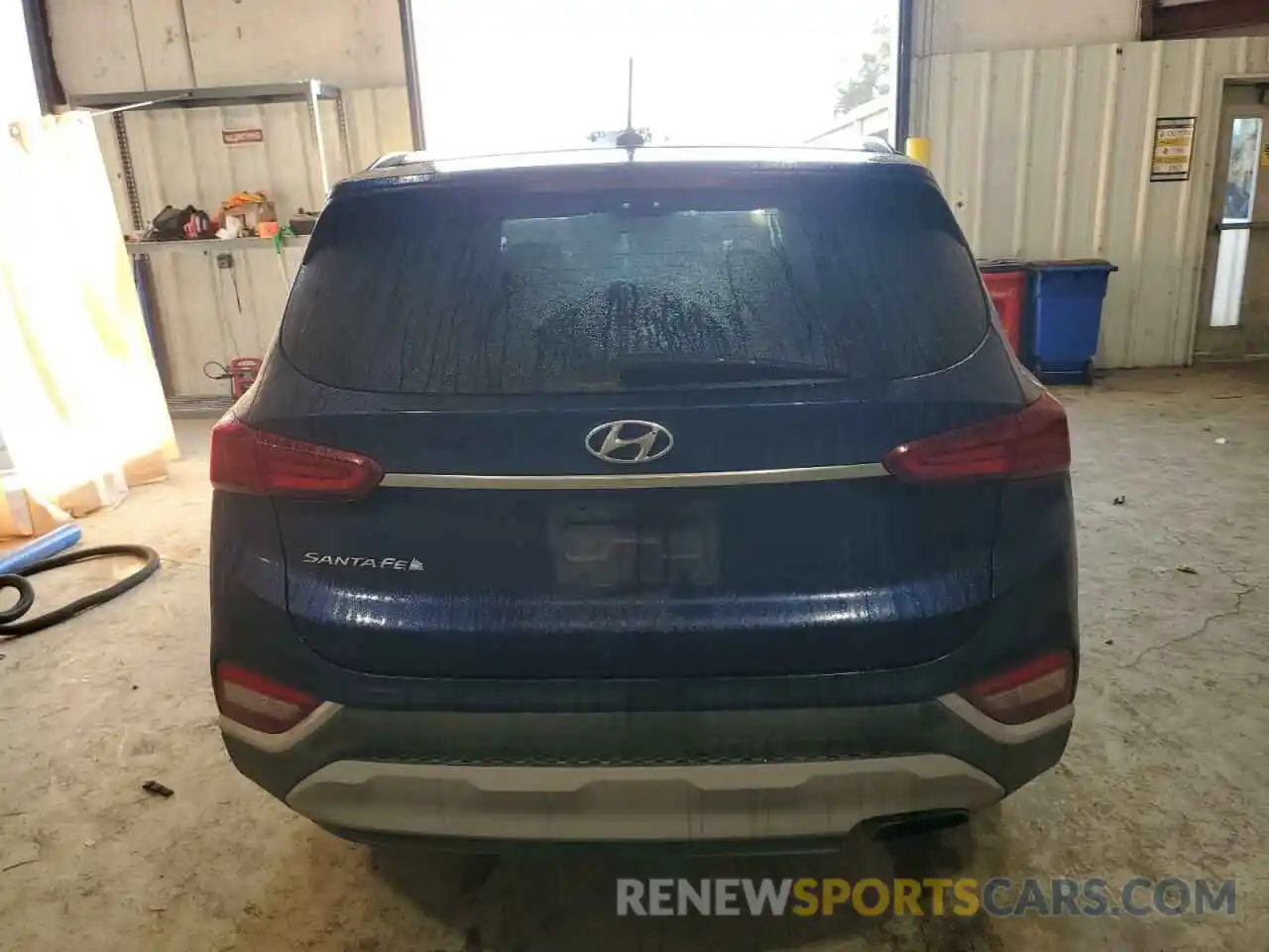 6 Photograph of a damaged car 5NMS23AD9KH104060 HYUNDAI SANTA FE 2019