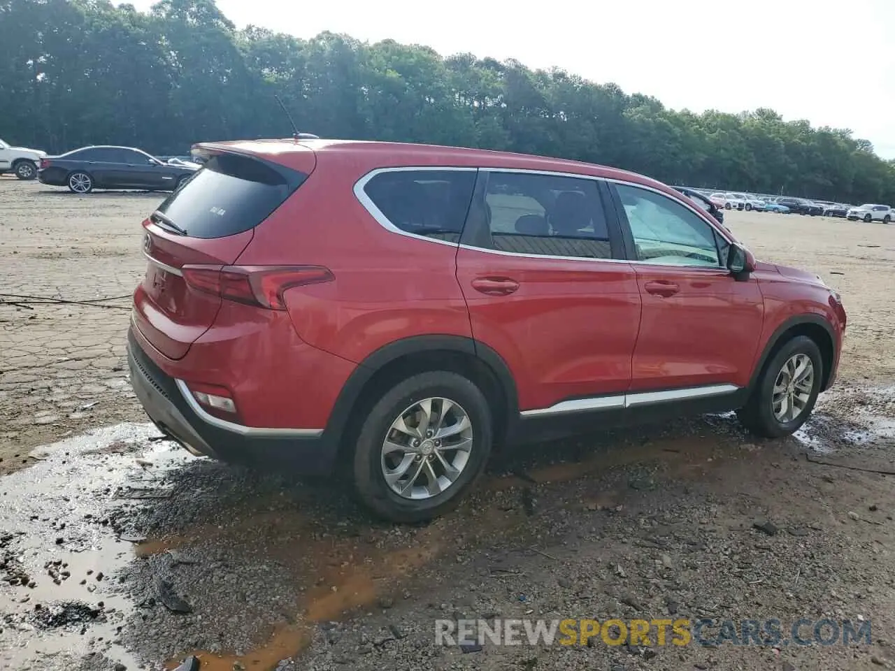 3 Photograph of a damaged car 5NMS23ADXKH009409 HYUNDAI SANTA FE 2019
