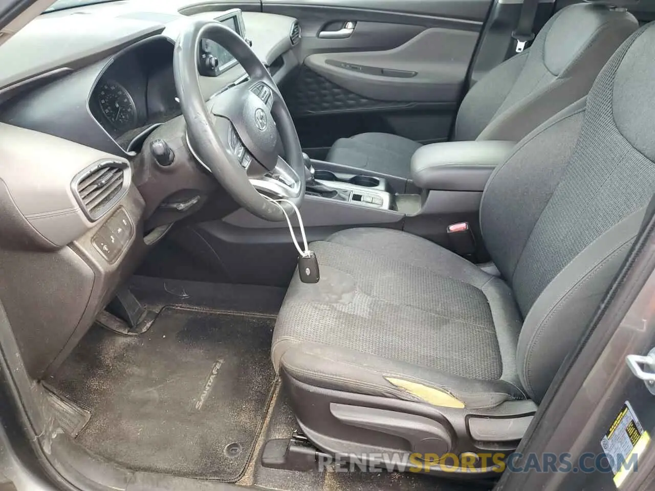 7 Photograph of a damaged car 5NMS23ADXKH070632 HYUNDAI SANTA FE 2019