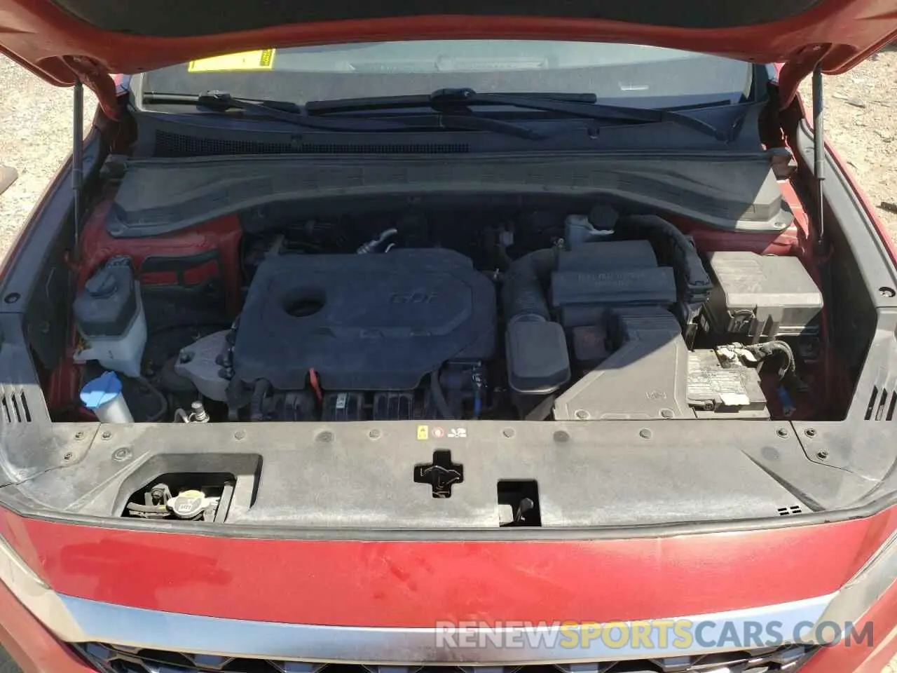 12 Photograph of a damaged car 5NMS23ADXKH077886 HYUNDAI SANTA FE 2019