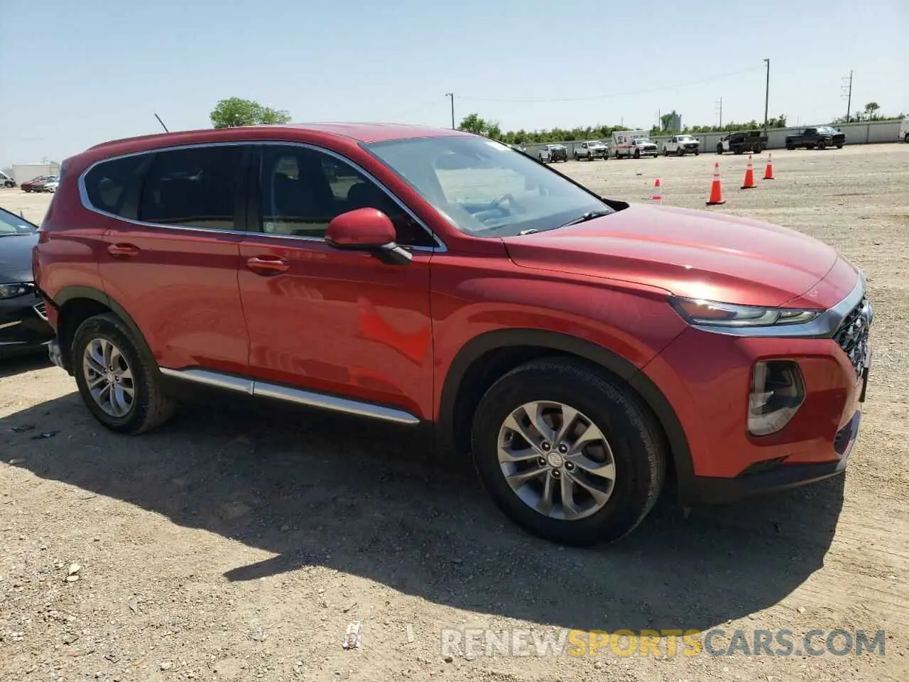 4 Photograph of a damaged car 5NMS23ADXKH077886 HYUNDAI SANTA FE 2019